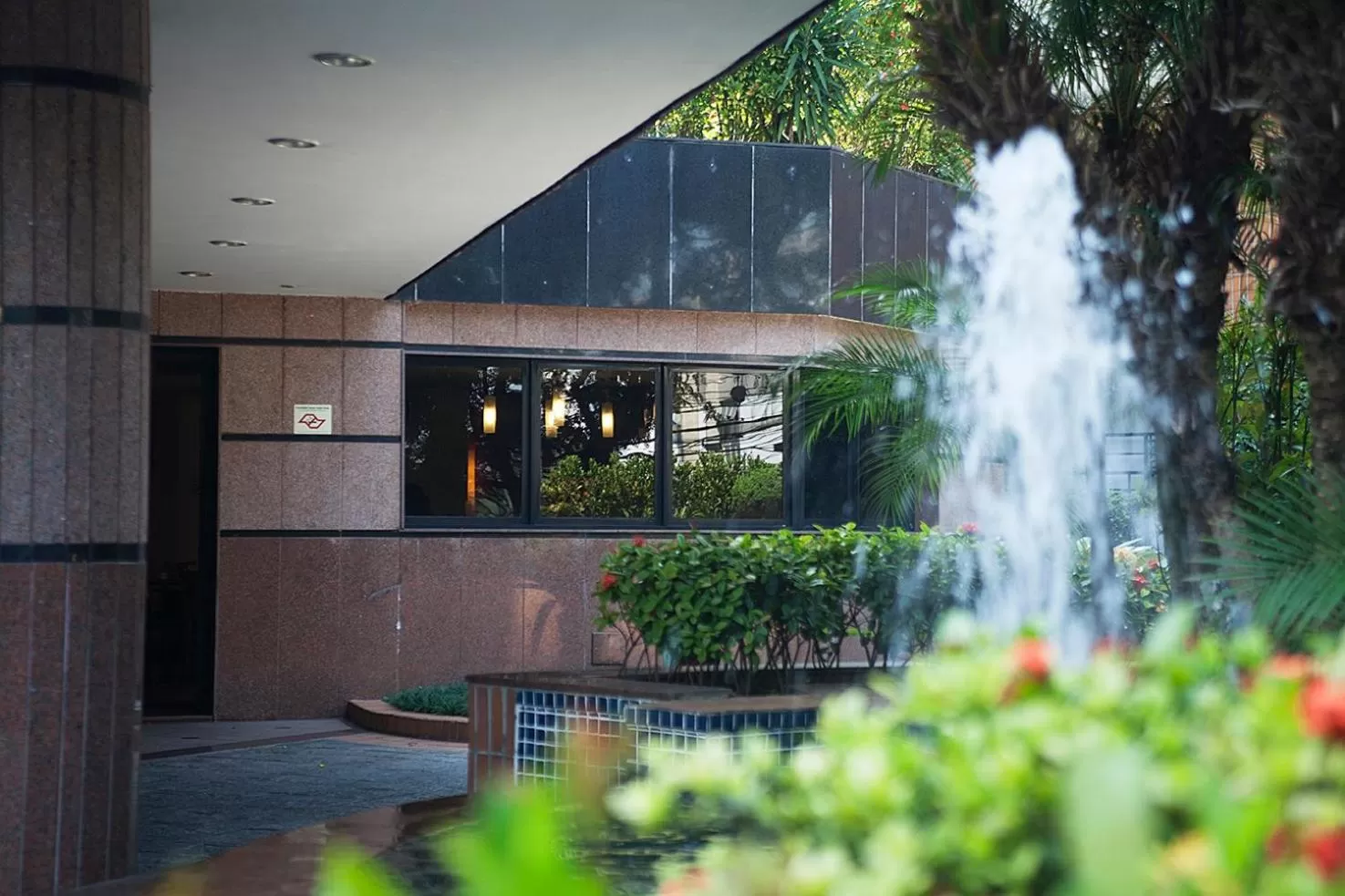 Garden view in Transamerica Executive Higienópolis