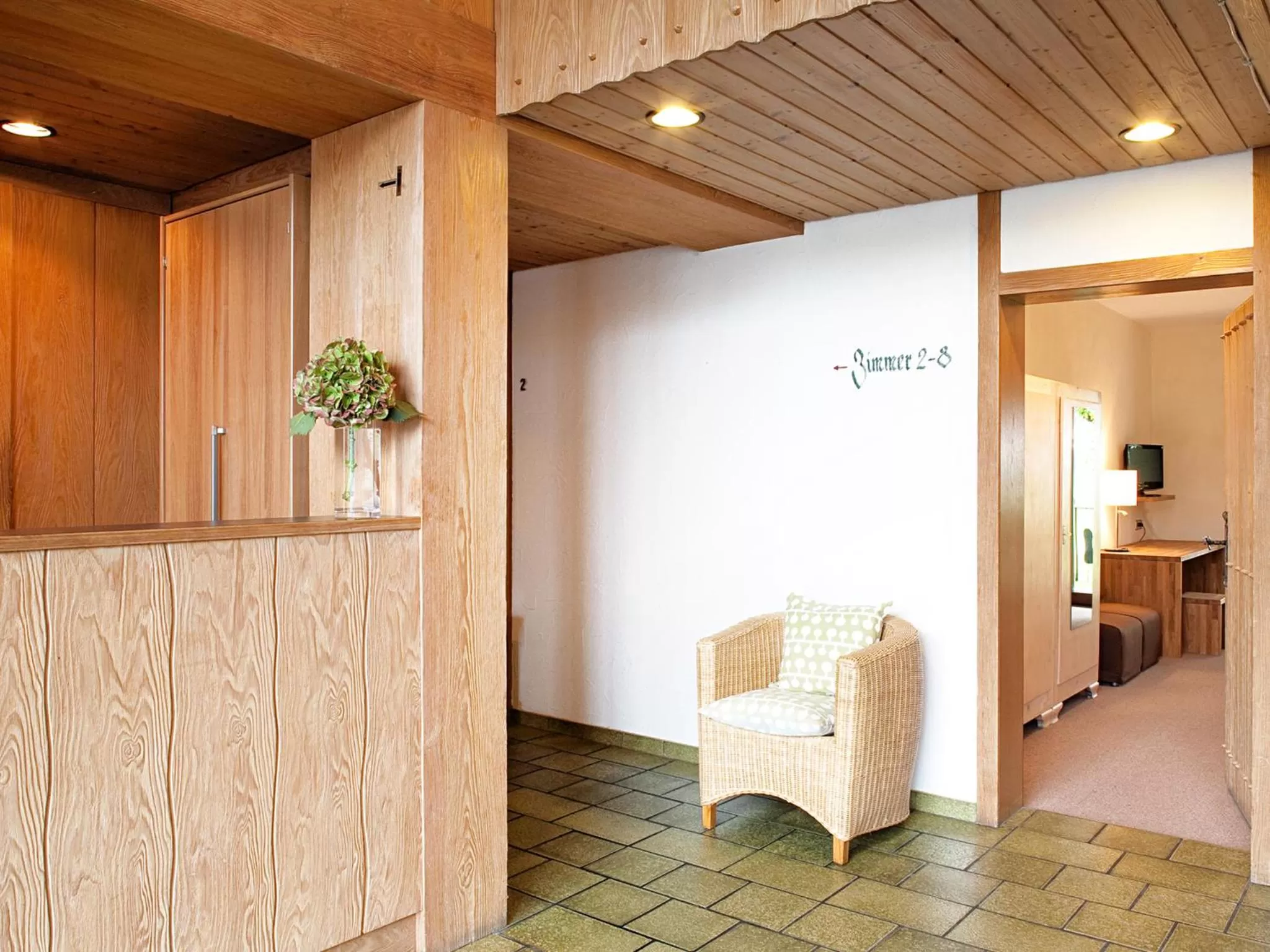 Lobby or reception in Hotel-Landgasthof KREUZ