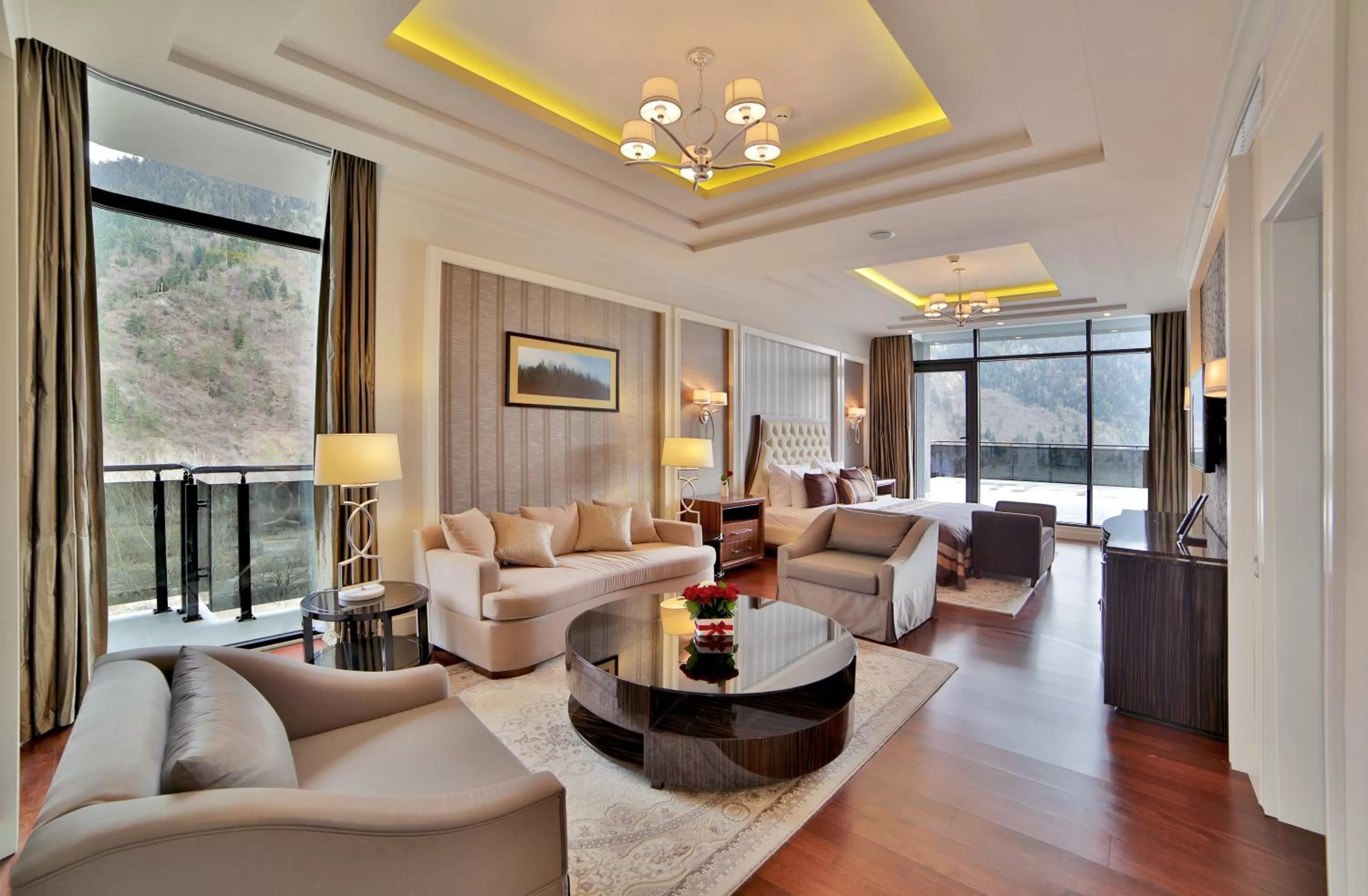 Living room in Borjomi Likani Health & Spa Centre