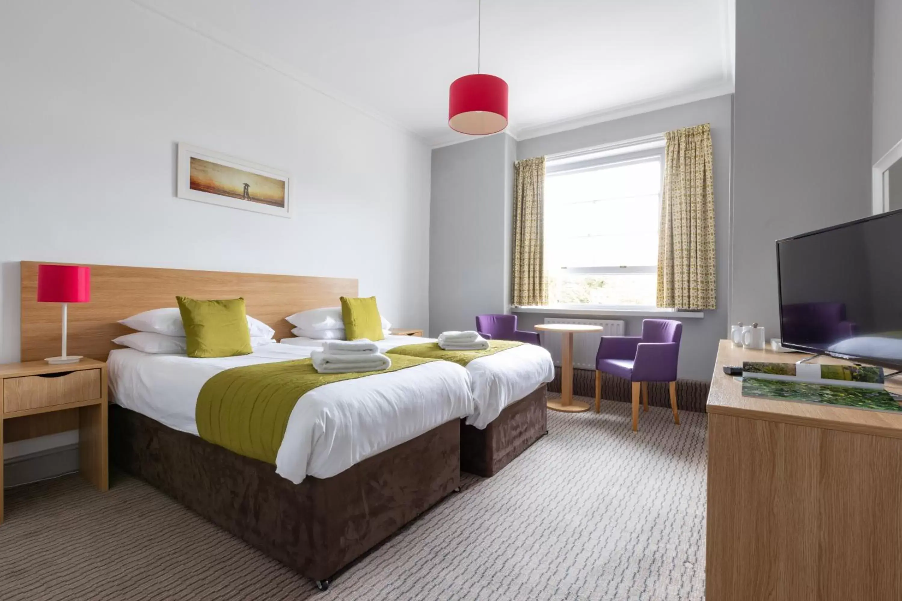 Twin Room with Sea View in The Imperial Hotel Exmouth Twin Room with Sea View in The Imperial Hotel Exmouth