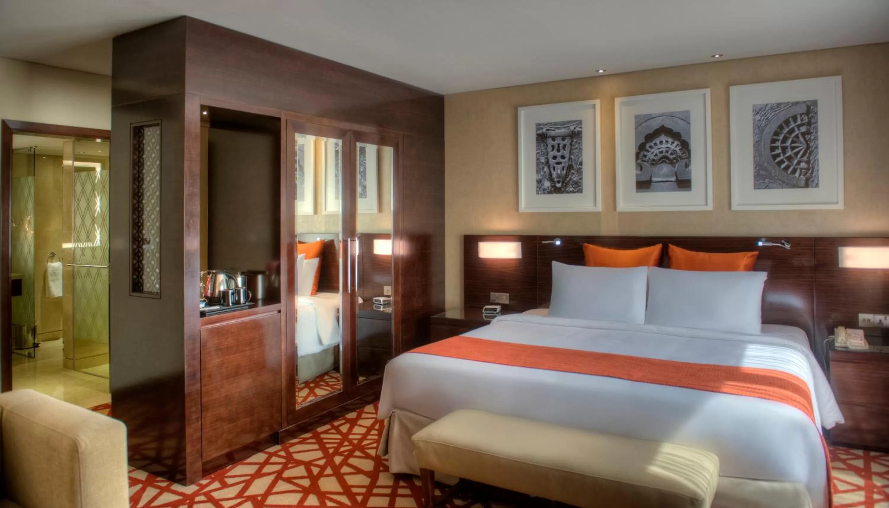 Photo of the whole room, Bed in Crowne Plaza Dubai Deira by IHG