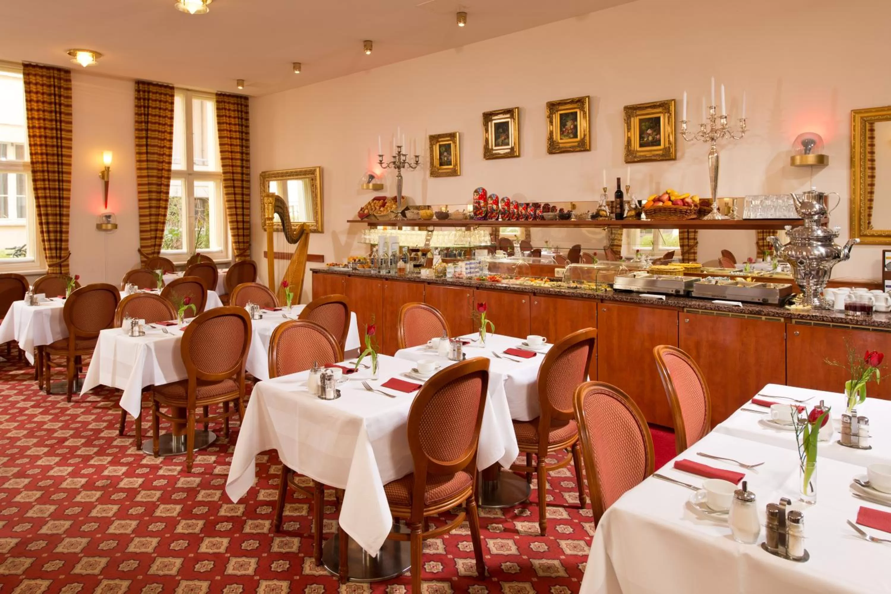 Dining area in Hotel & Apartments Zarenhof Berlin Prenzlauer Berg