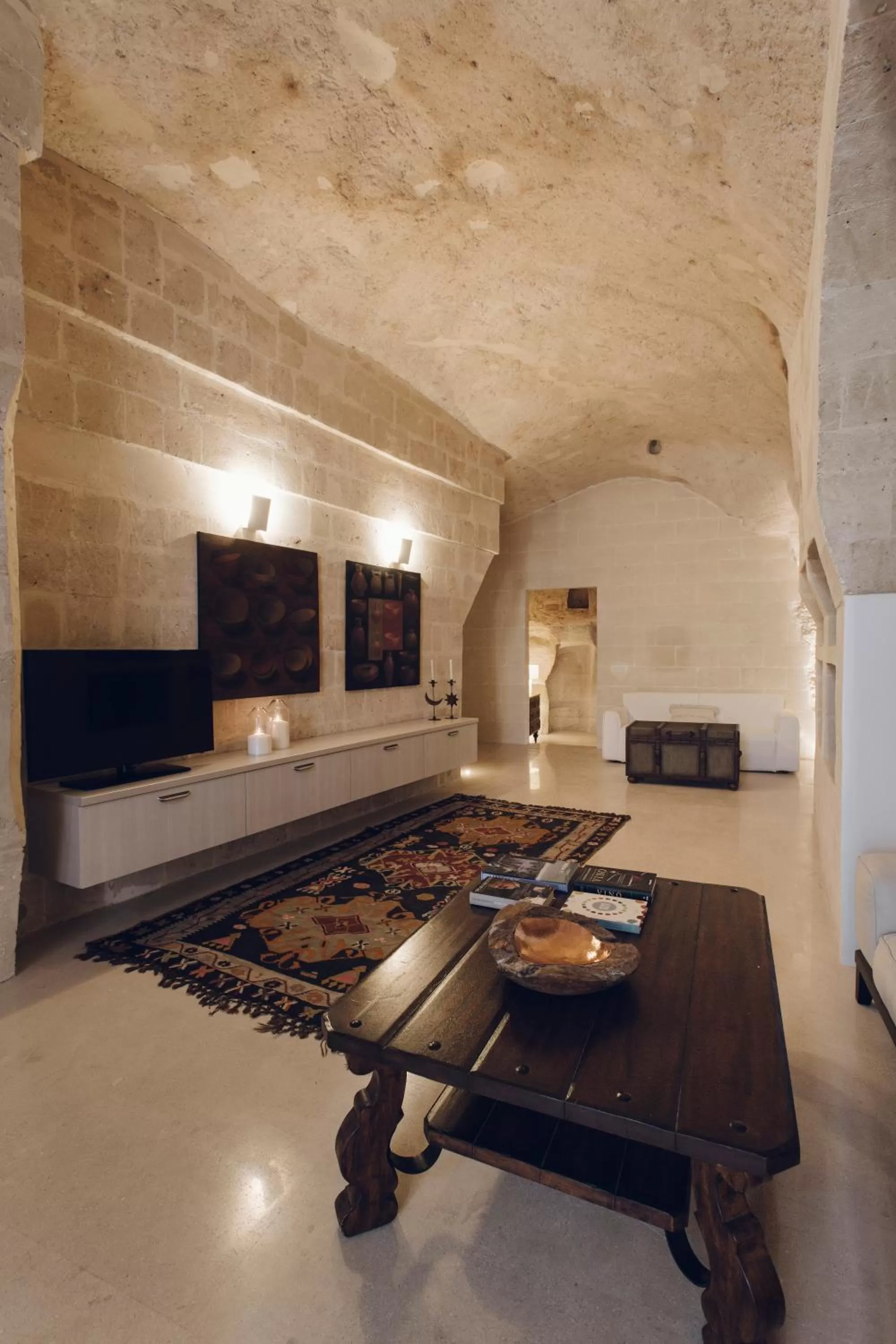 Living room in Il Palazzotto I Residence & Winery