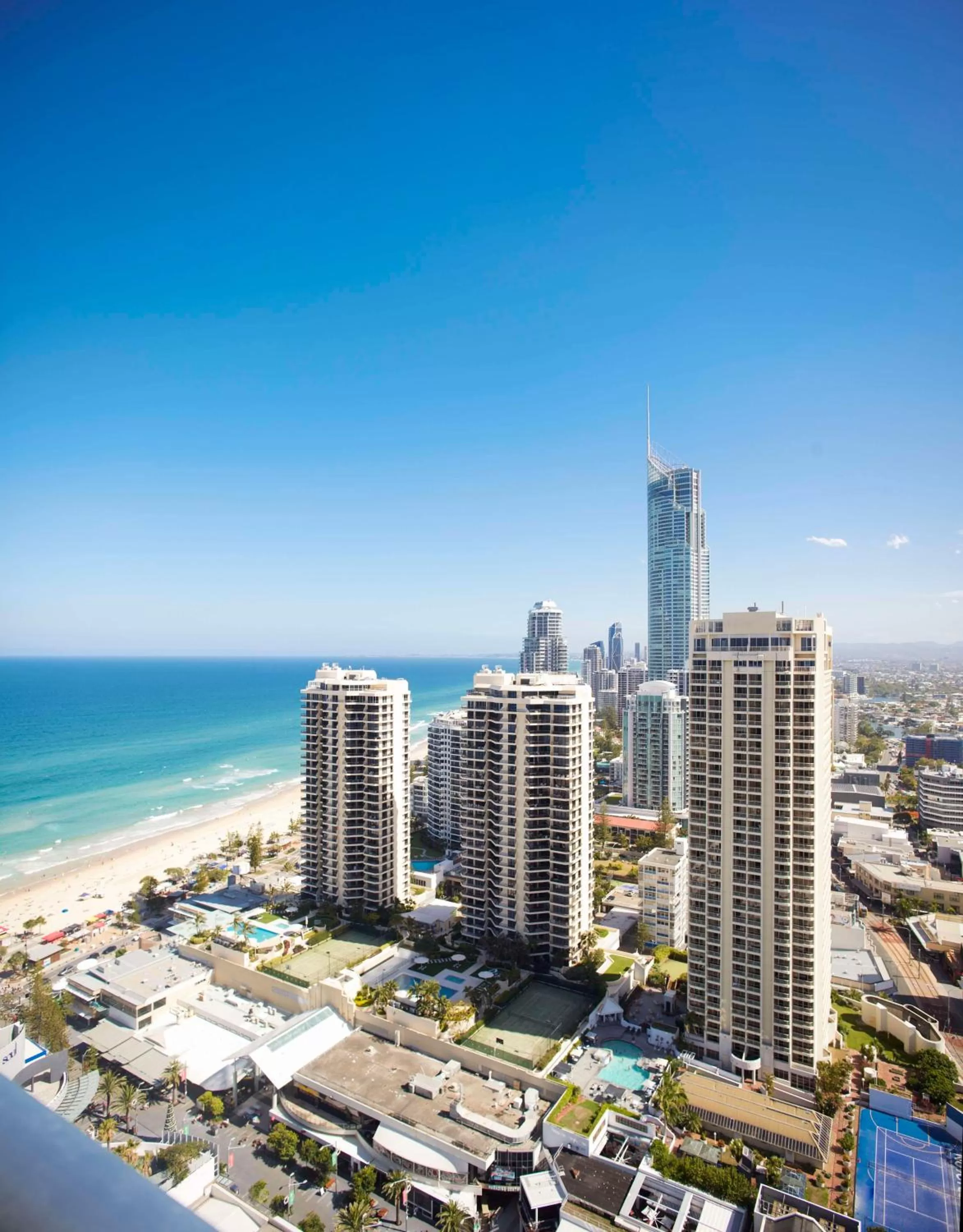 Property building in Hilton Surfers Paradise Hotel & Residences