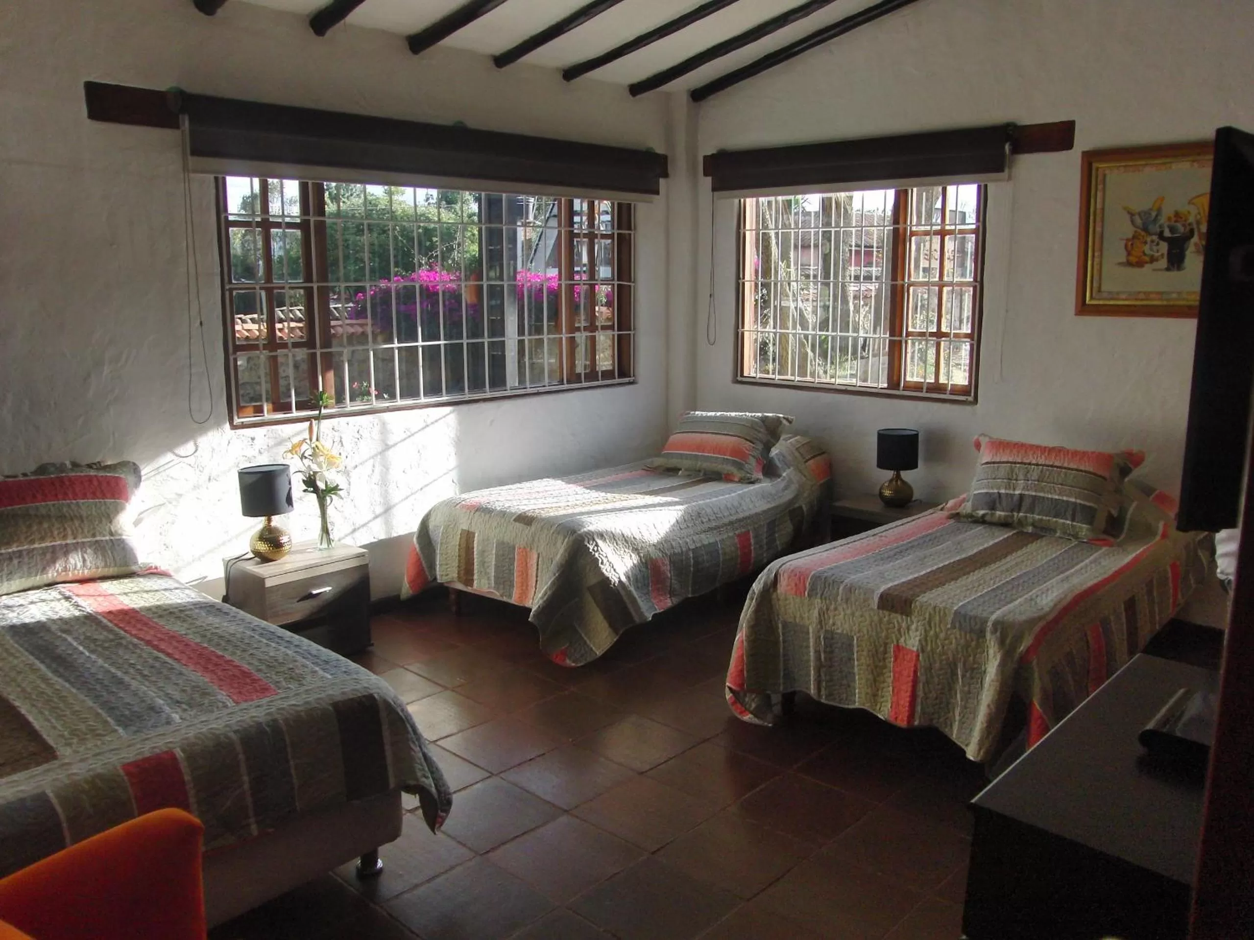 Photo of the whole room, Bed in Hotel Campestre Franchesca