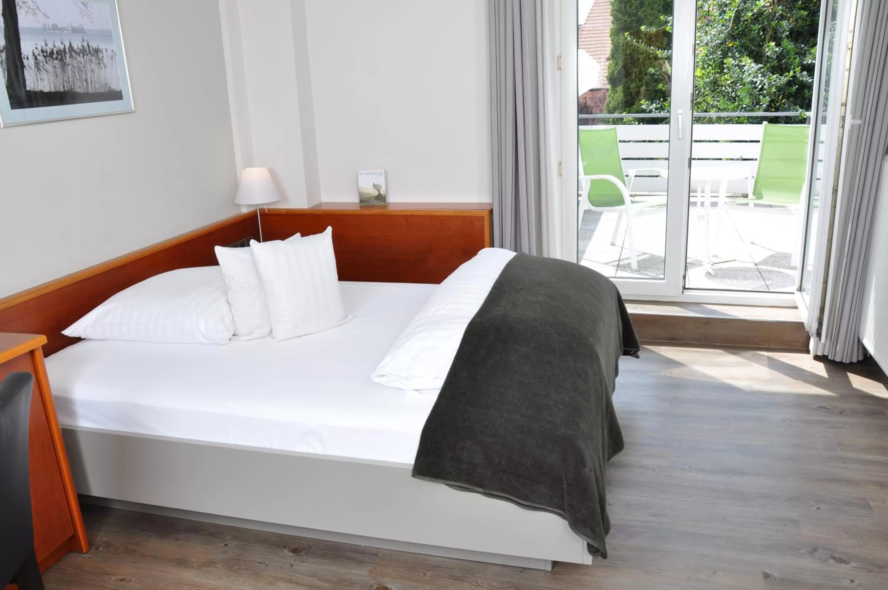 Bed in Romantik Hotel Schmiedegasthaus Gehrke