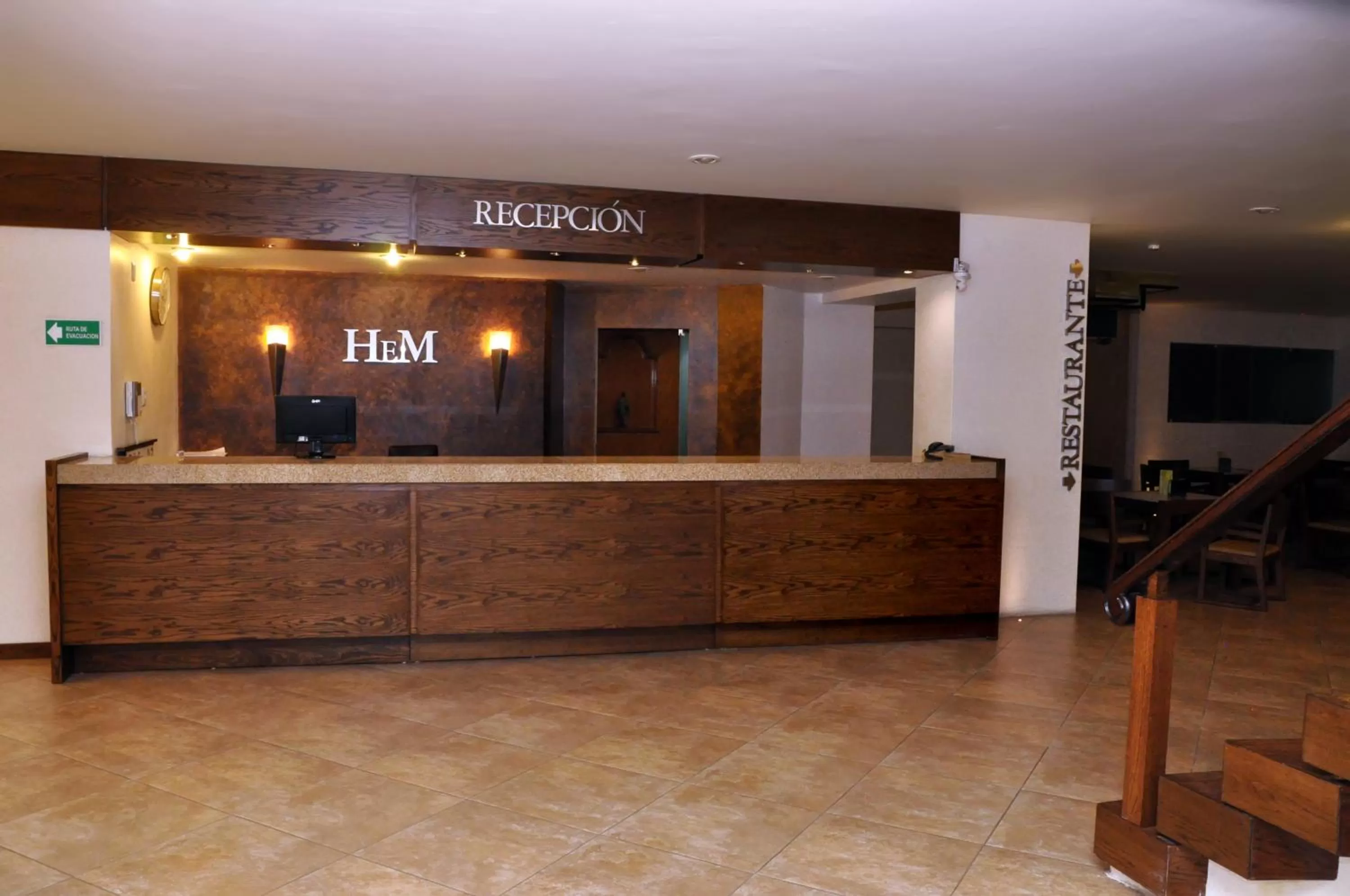 Lobby or reception in Hotel El Monte