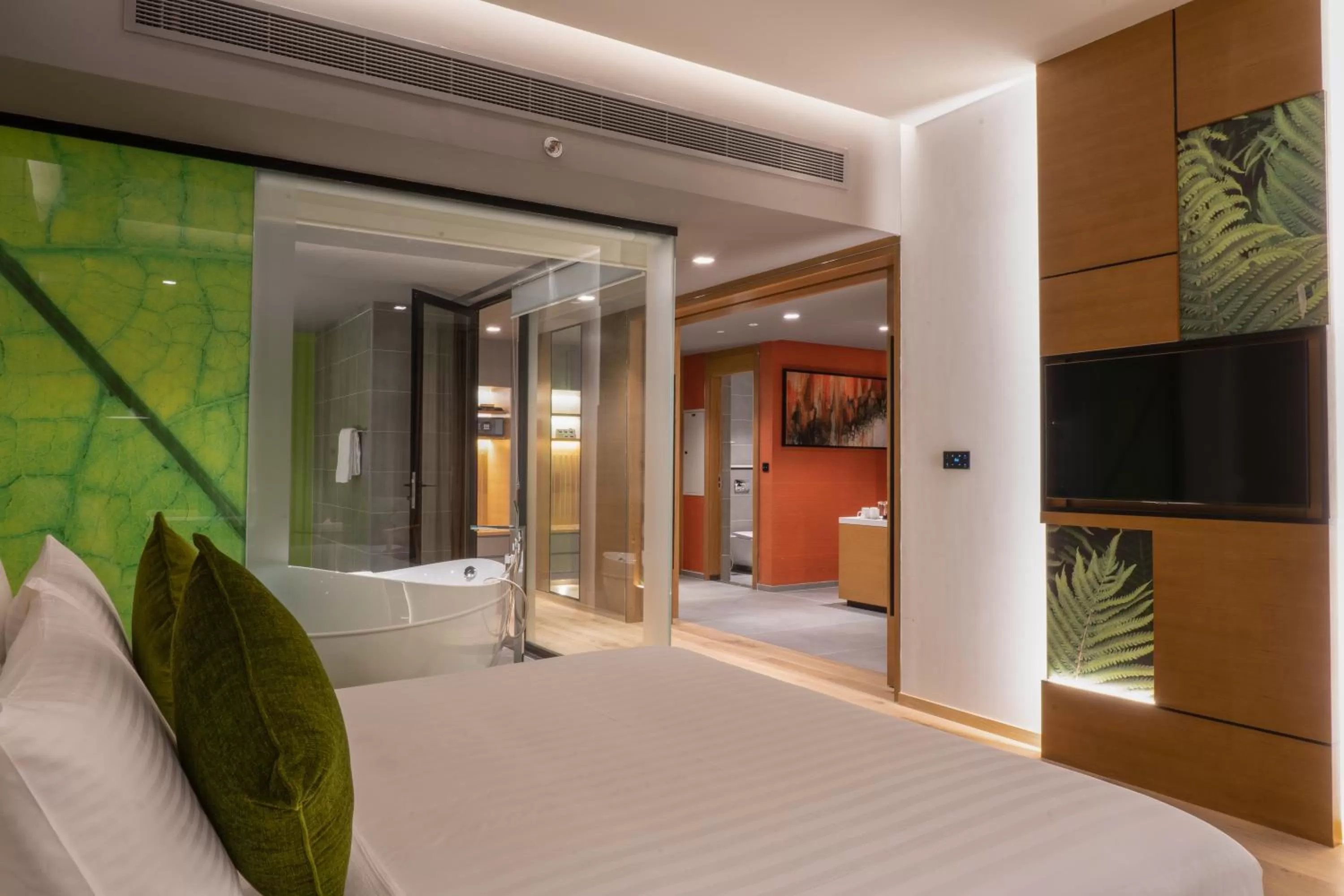 Bed in Al Khoory Courtyard Hotel