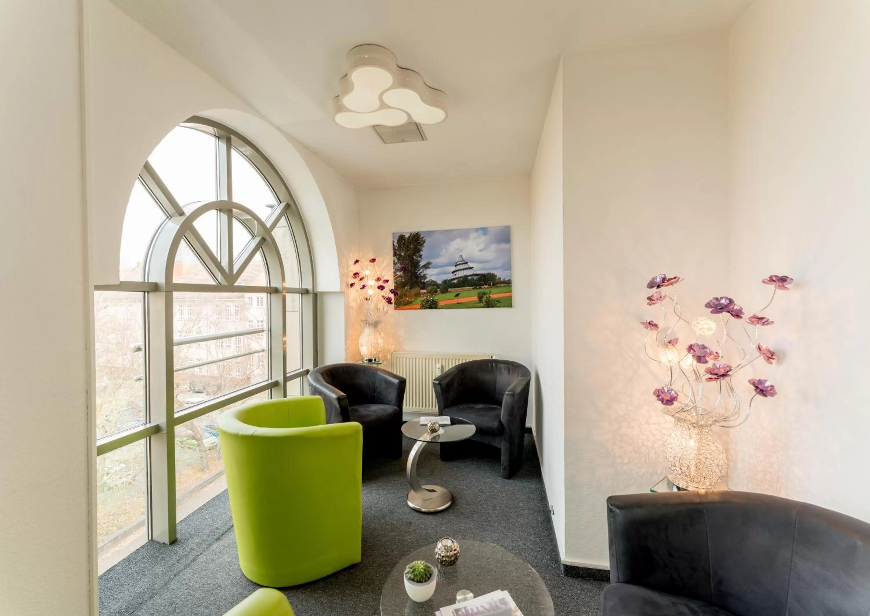 Lobby or reception in Hotel Stadtfeld