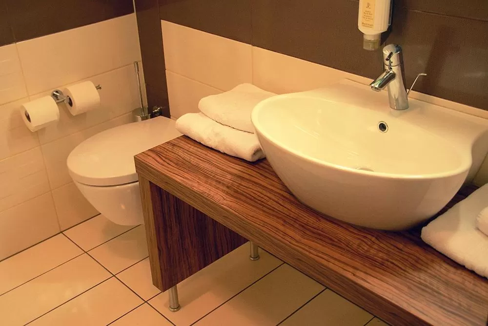 Bathroom in Hotel Opara