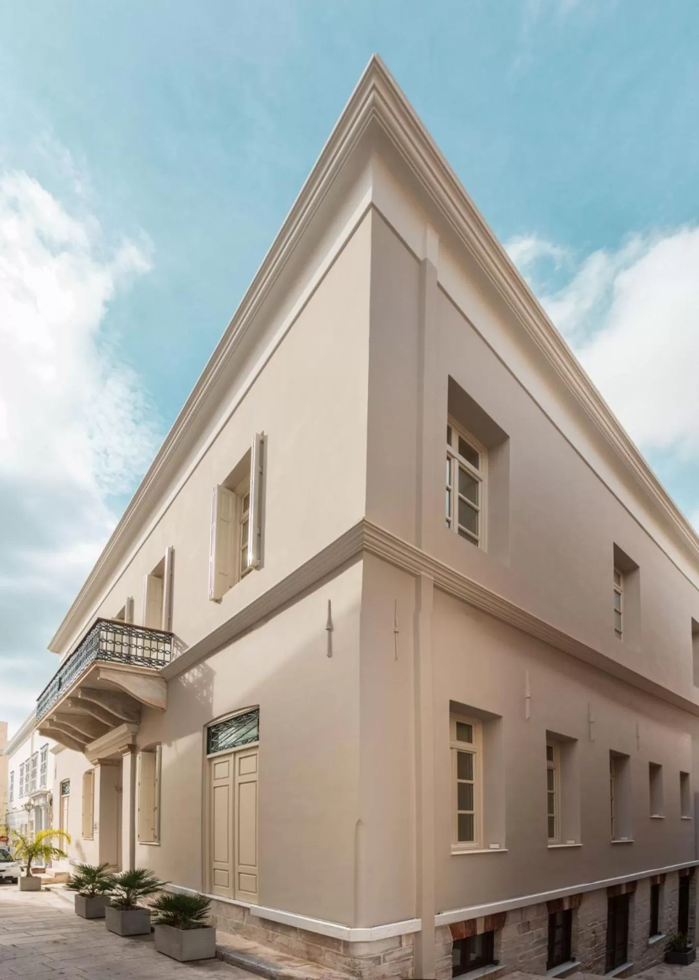 Property building in Castro Hotel Syros