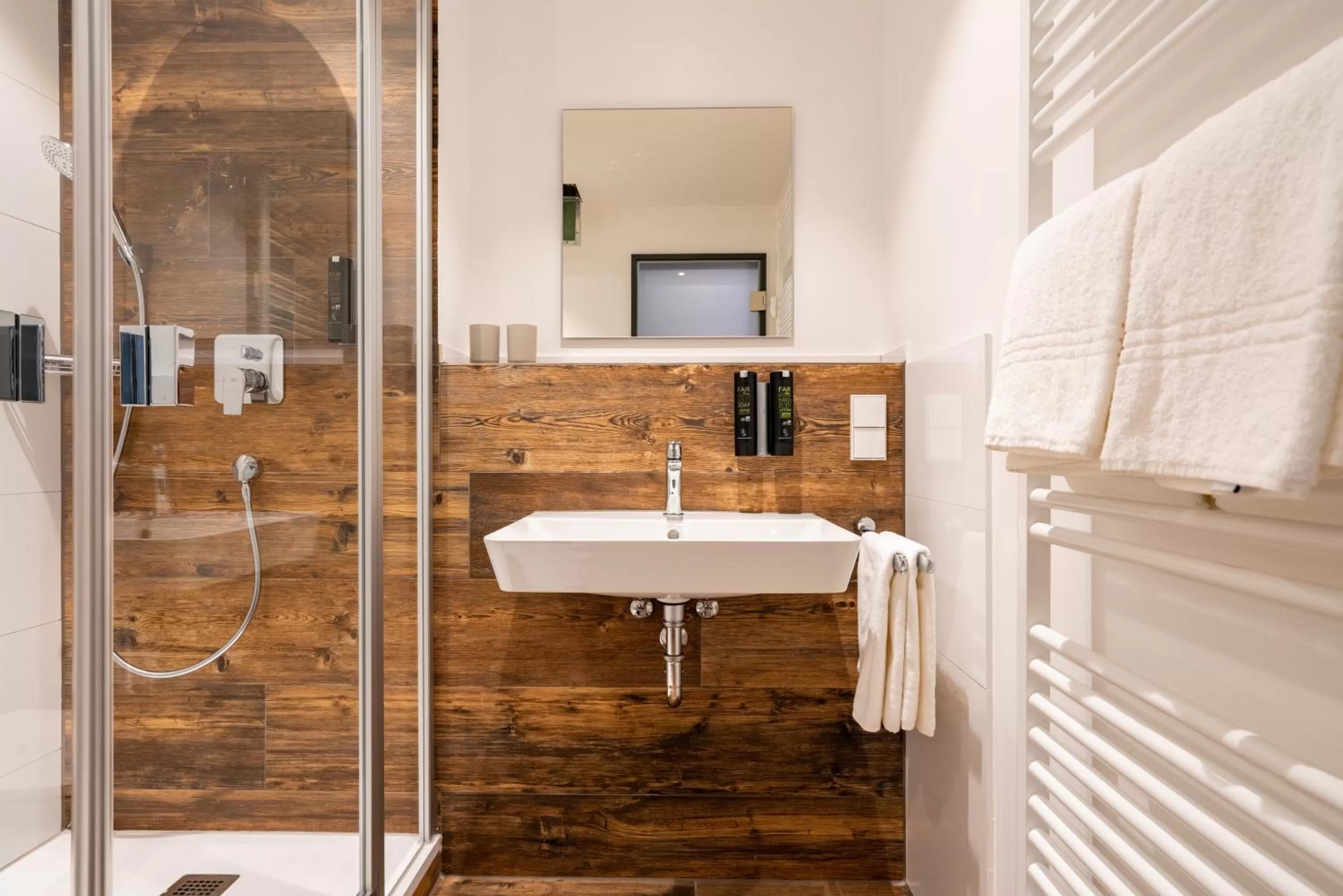 Bathroom in coucou hotel & kuckucks-stube (Titisee)