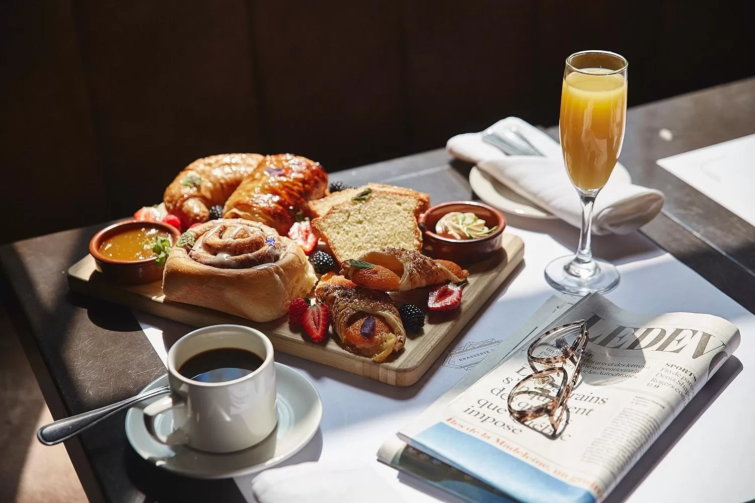 Food in Hotel Place D'Armes
