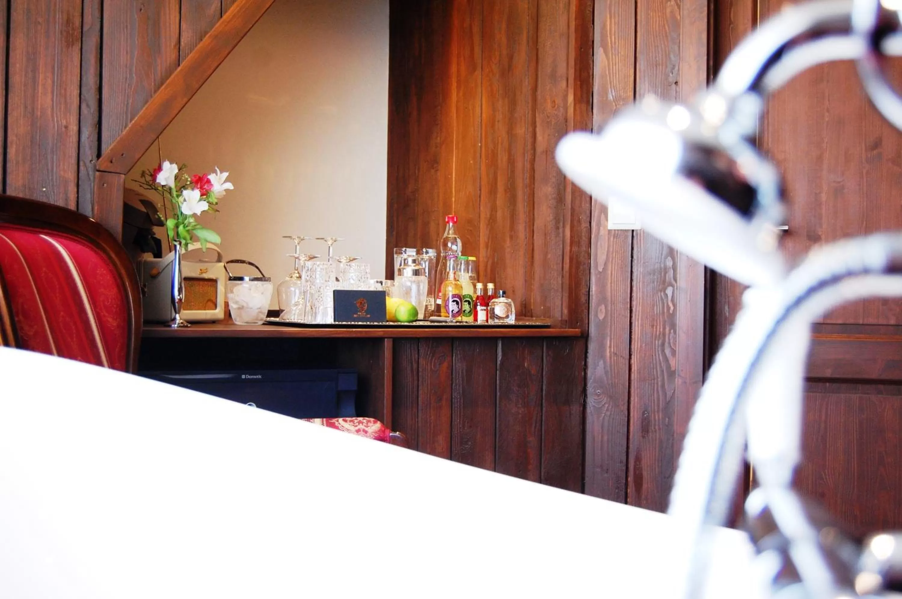 Decorative detail, Bed in Hotel Wellness Goldenes Fass Meißen