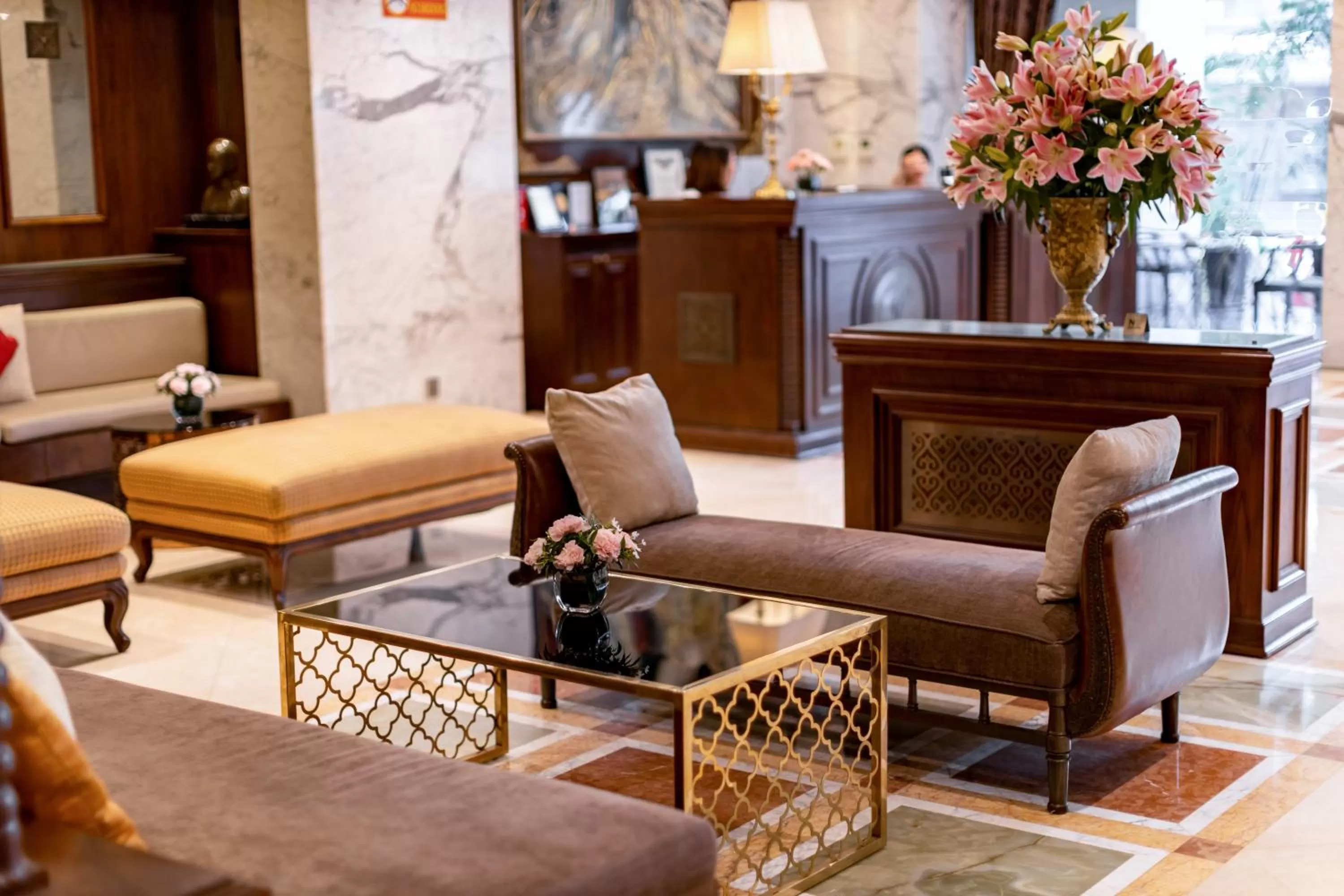 Lobby or reception in The Lapis Hotel