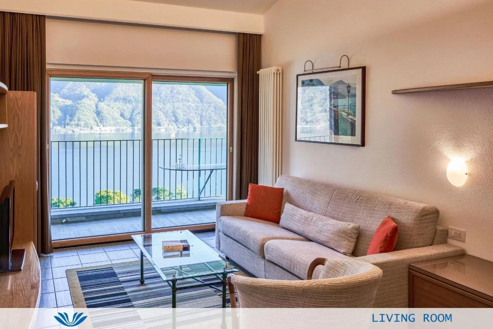 Living room in Parco San Marco Lifestyle Beach Resort