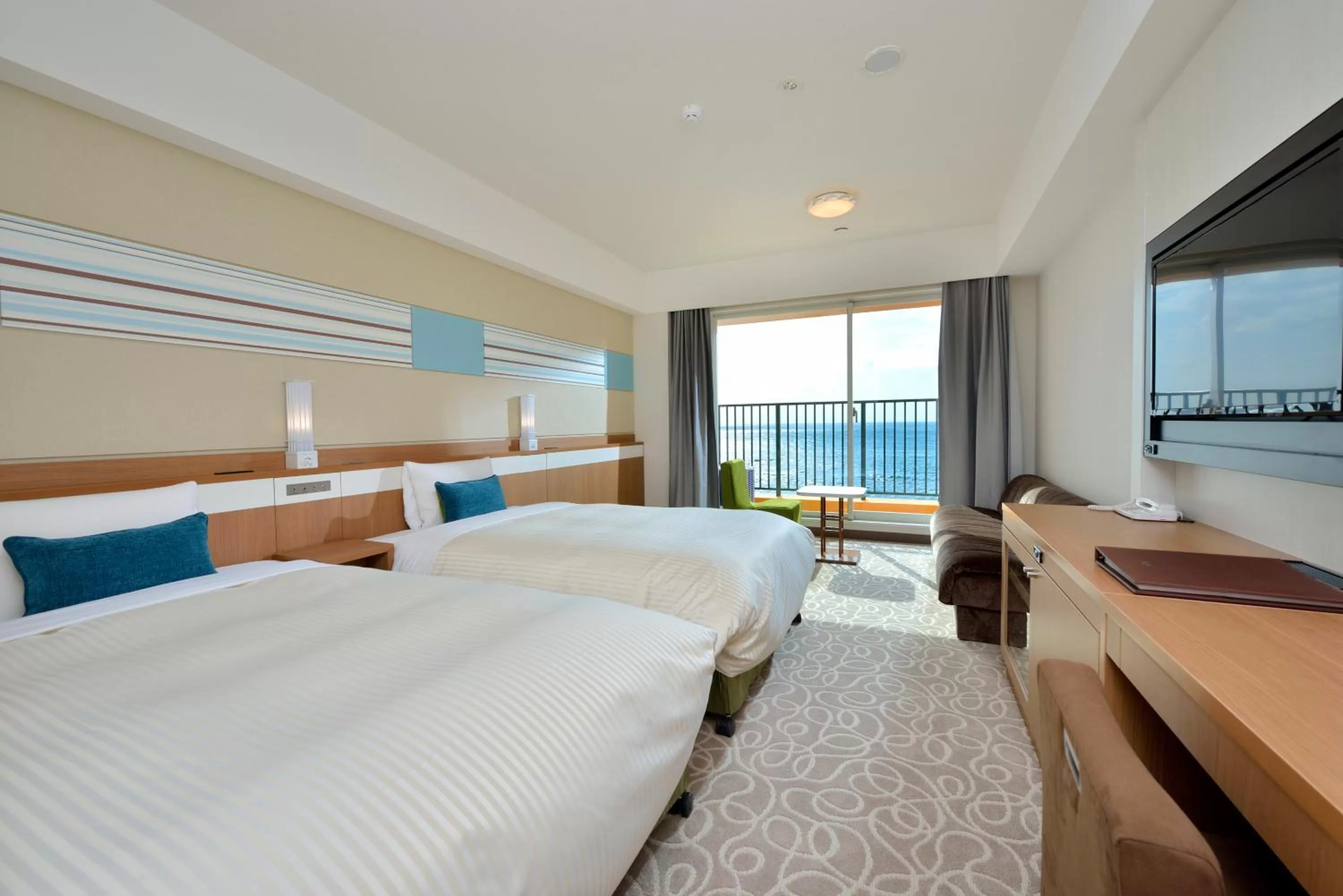 Photo of the whole room, Bed in Vessel Hotel Campana Okinawa