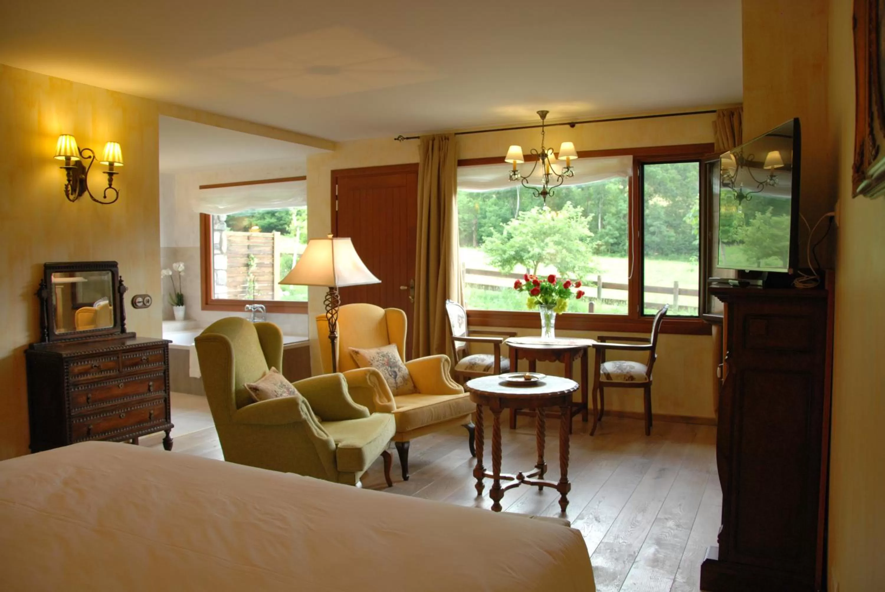 Living room in Hotel Selba d'Ansils