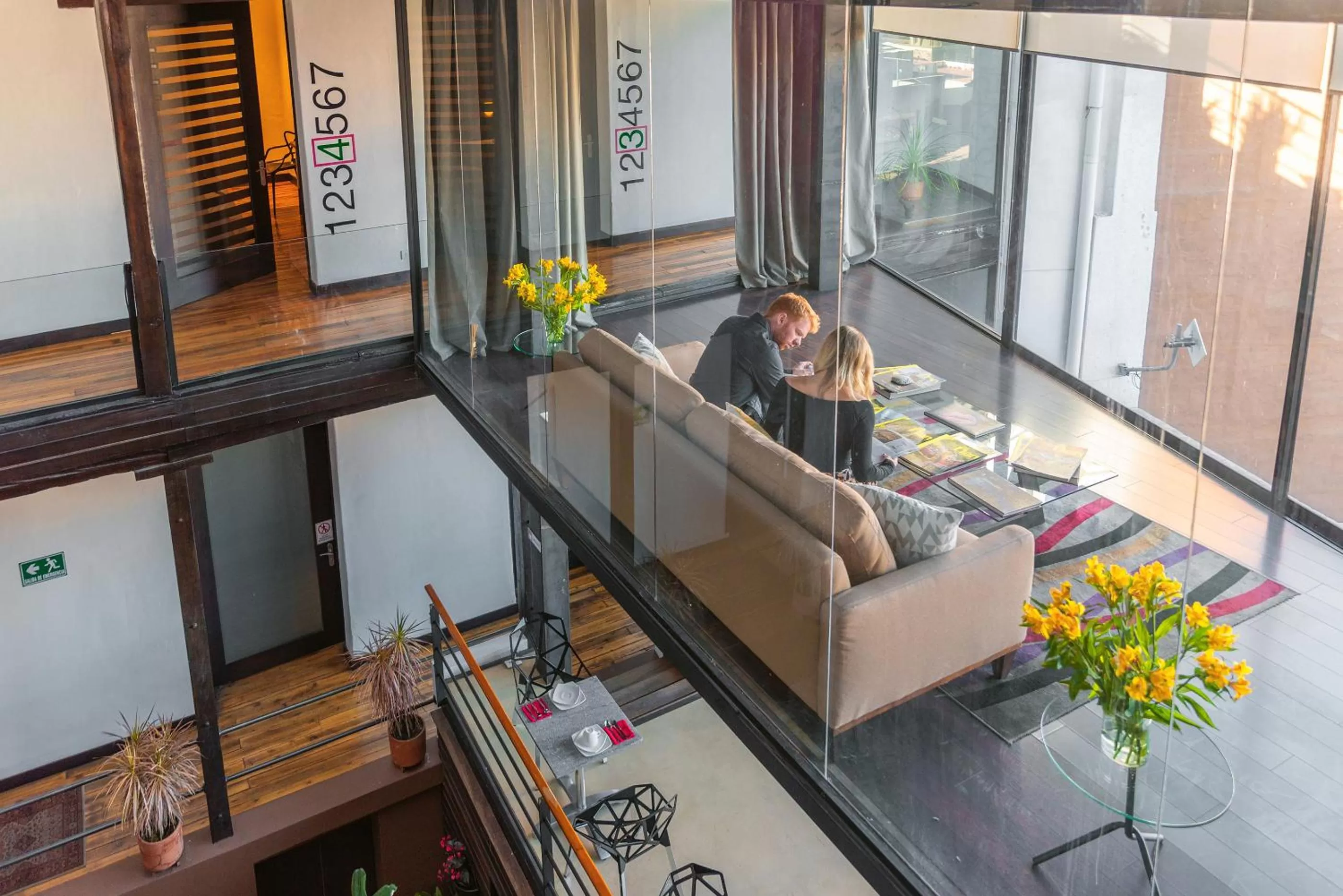 People in Hotel Casa Gardenia