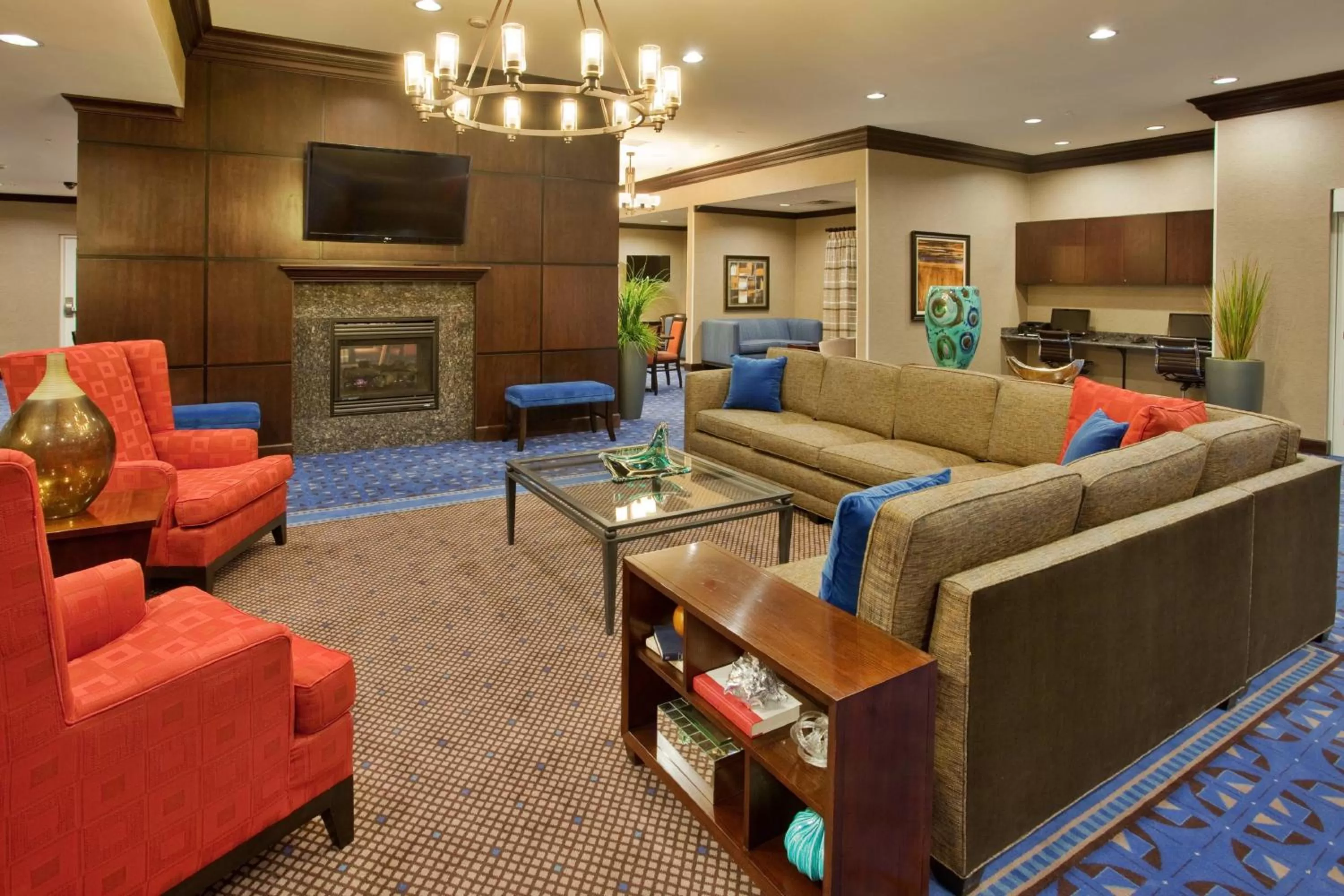 Lobby or reception, Lobby/Reception in Residence Inn Odessa