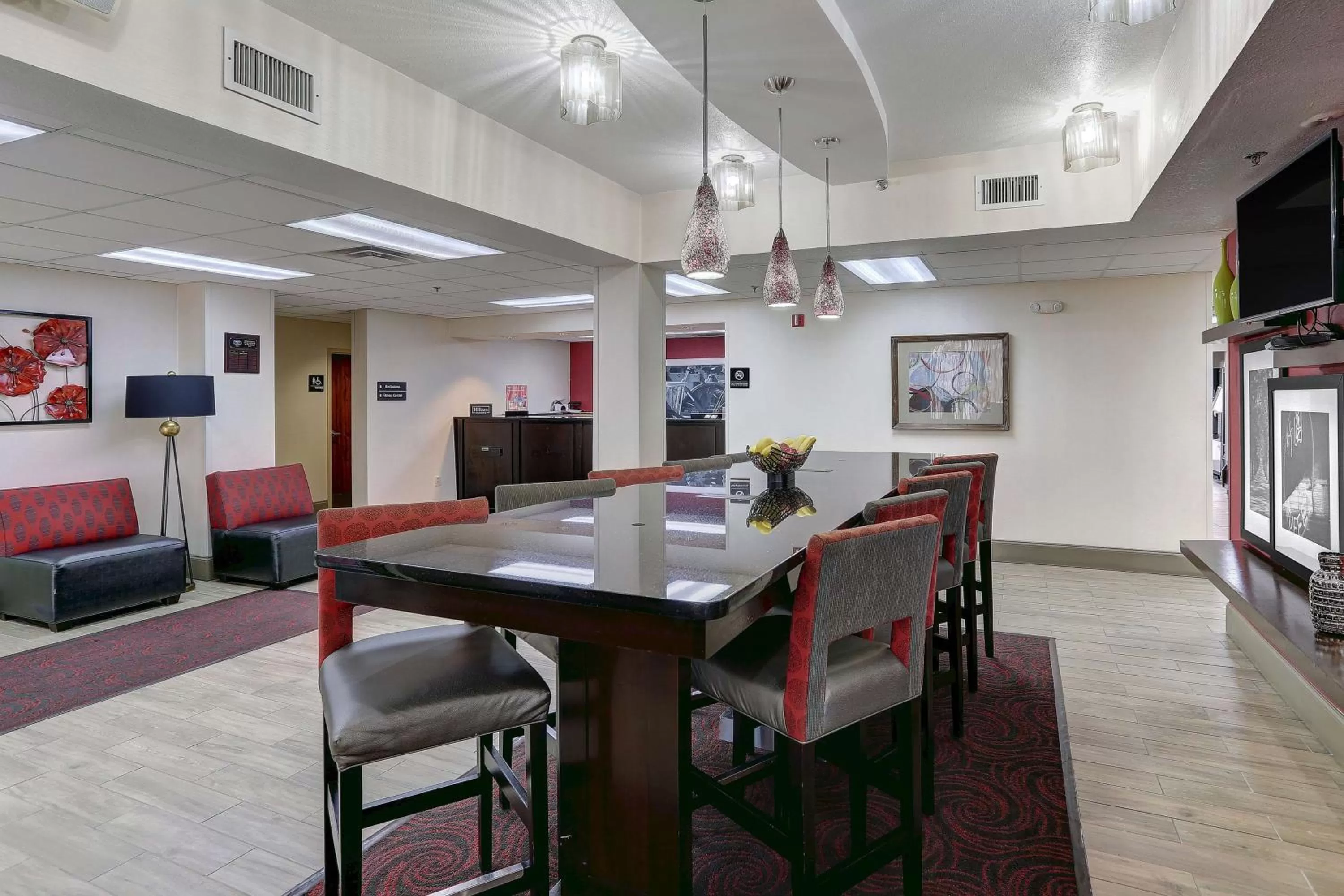 Lobby or reception in Hampton Inn Nashville-I-24 Hickory Hollow