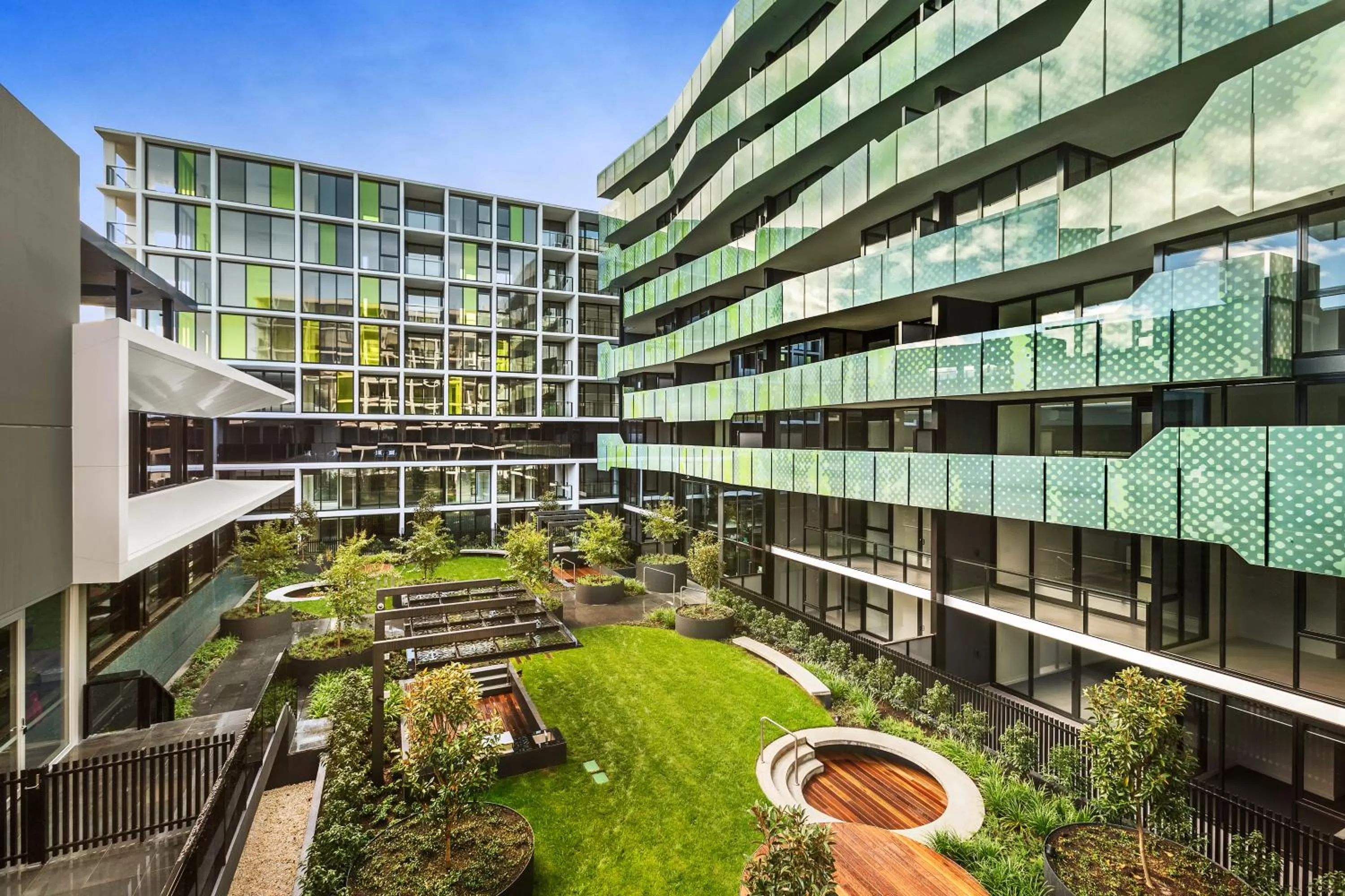 Garden in Corporate Living Accommodation Abbotsford