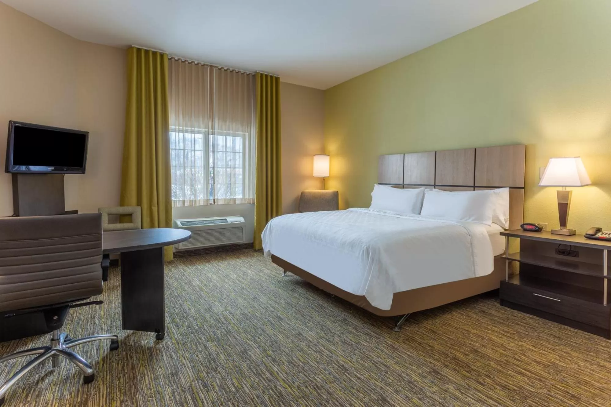 Bed in Candlewood Suites South Bend Airport by IHG