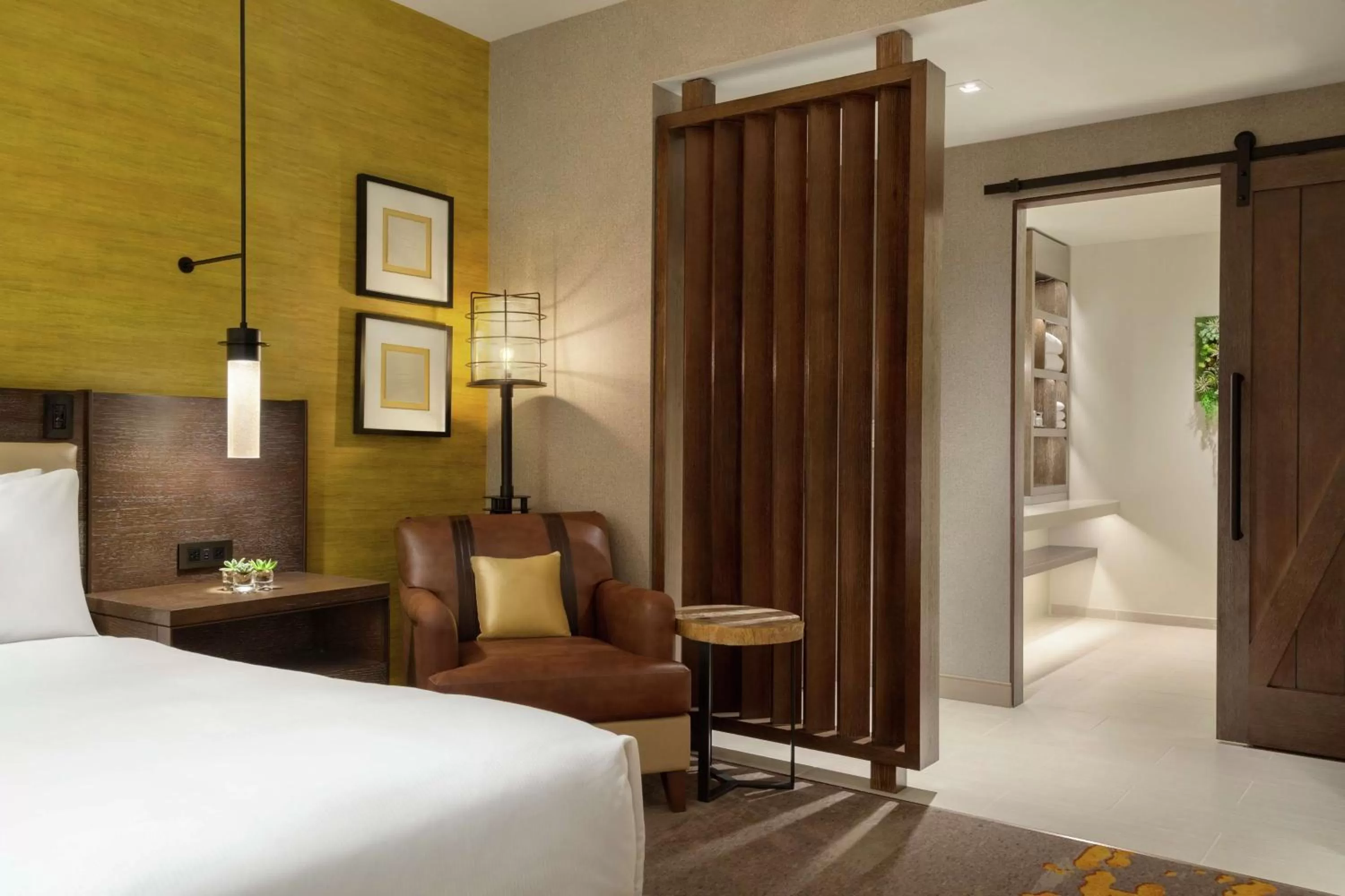 Bed in Hoodoo Moab, Curio Collection by Hilton