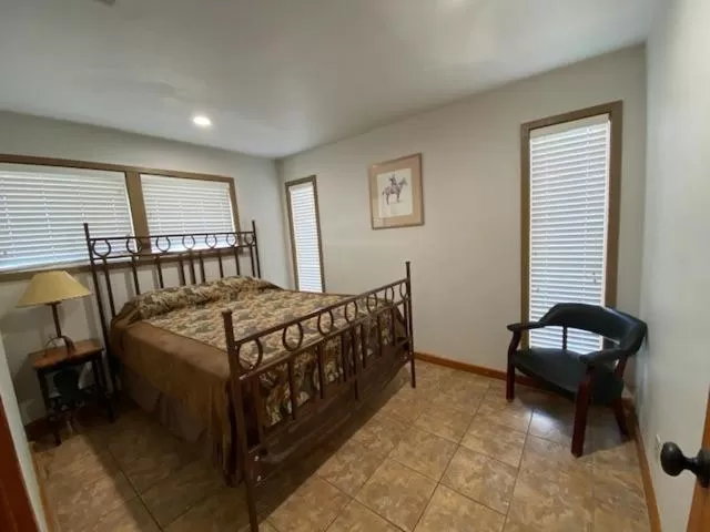 Bed in Flying L Ranch Resort & Golf Course