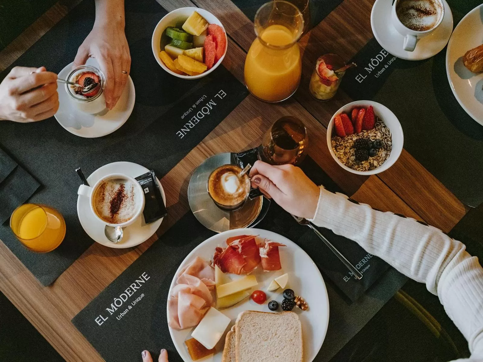 Breakfast in El Môderne Hotel