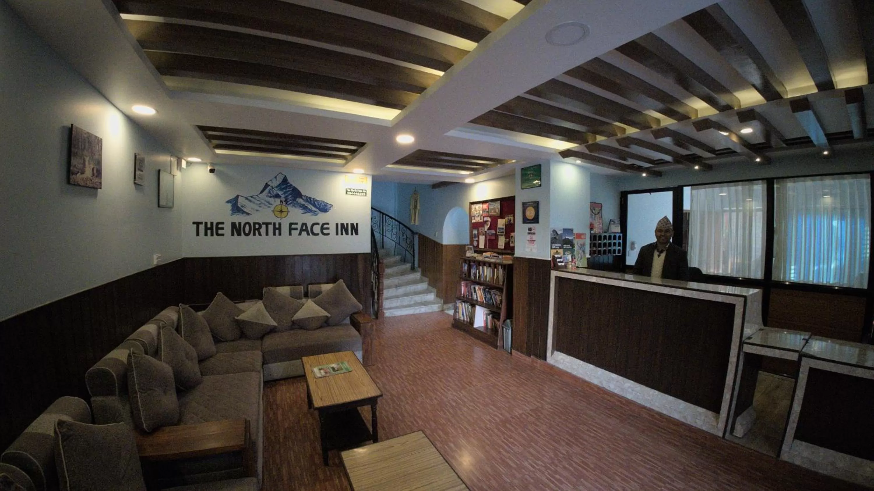 Lobby or reception in The North Face Inn