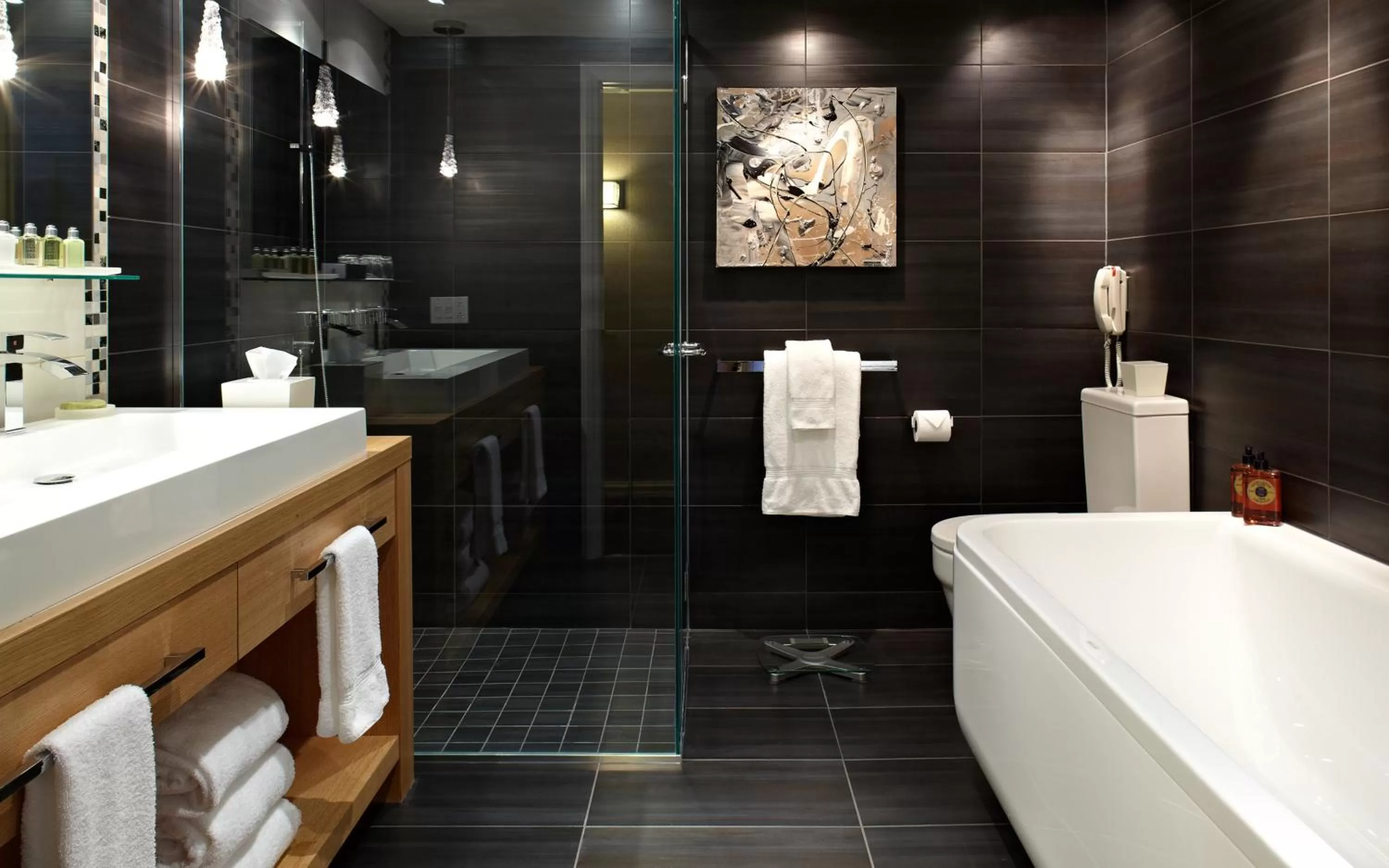 Bathroom in InterContinental Montreal by IHG