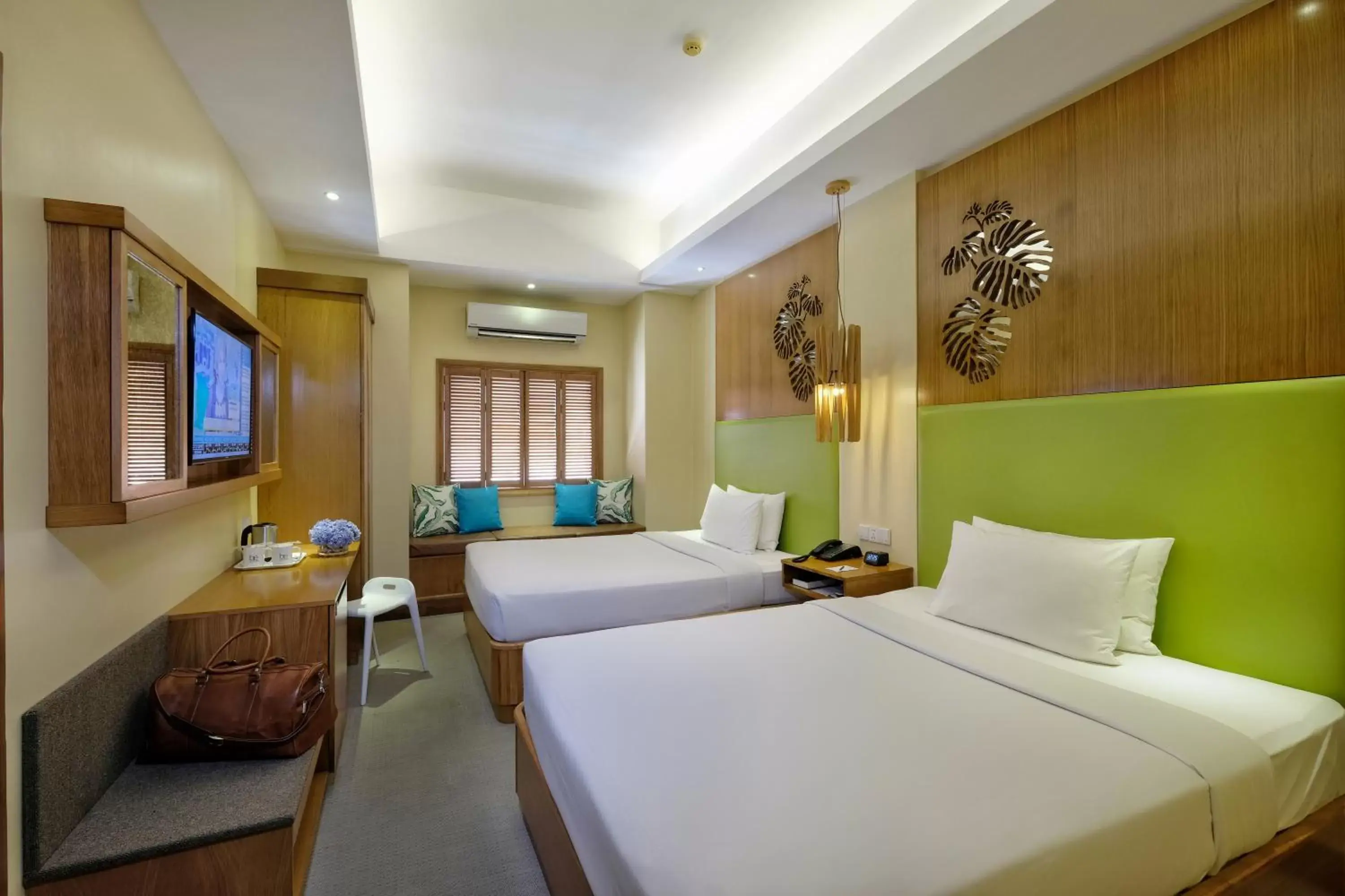 Be Cool - Twin Room in BE Resort Mactan Be Cool - Twin Room in BE Resort Mactan