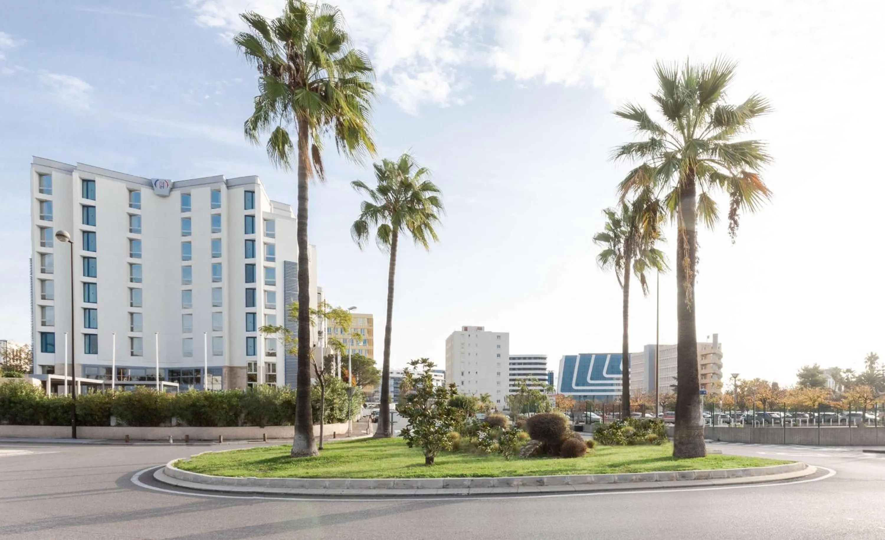 Property building in Radisson Hotel Nice Airport