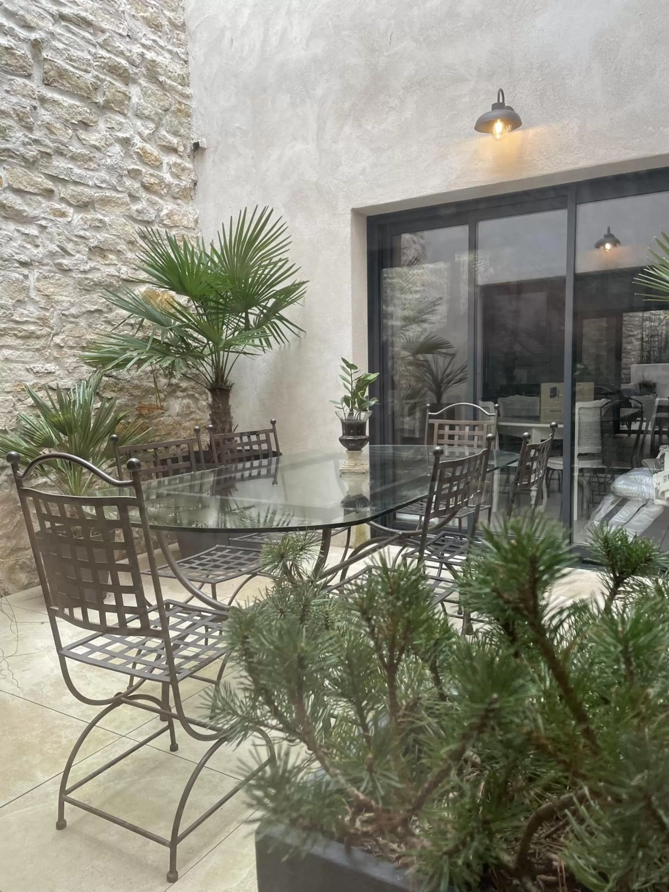 Garden in Maison d'hotes L'atelier du Charmois