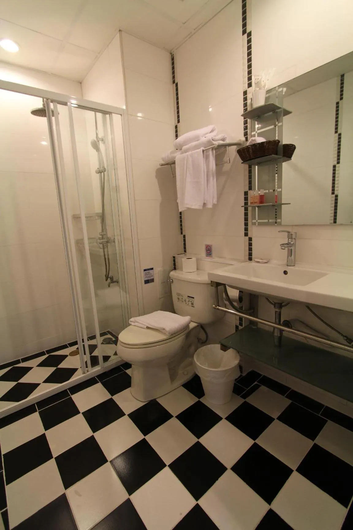 Bathroom in At Residence Suvarnabhumi Hotel