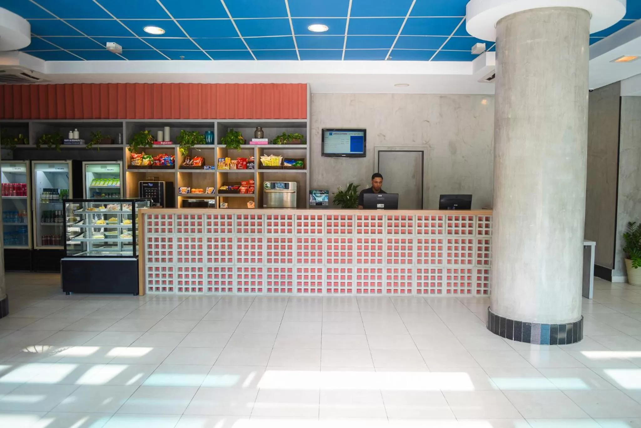 Lobby or reception in ibis budget Rio de Janeiro Centro