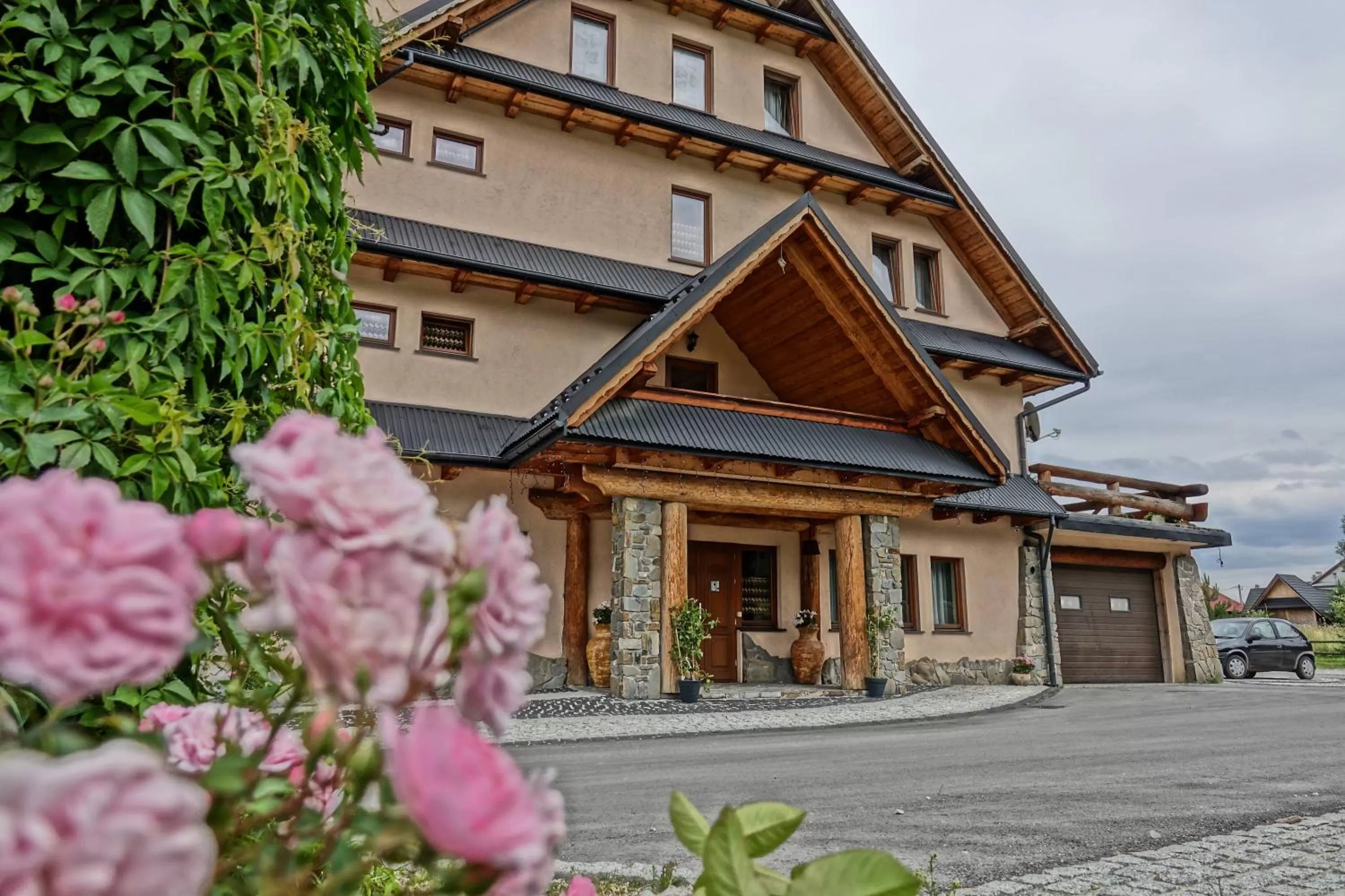 Property Building in Zajazd Białczański Dom Wypoczynkowy Restauracja