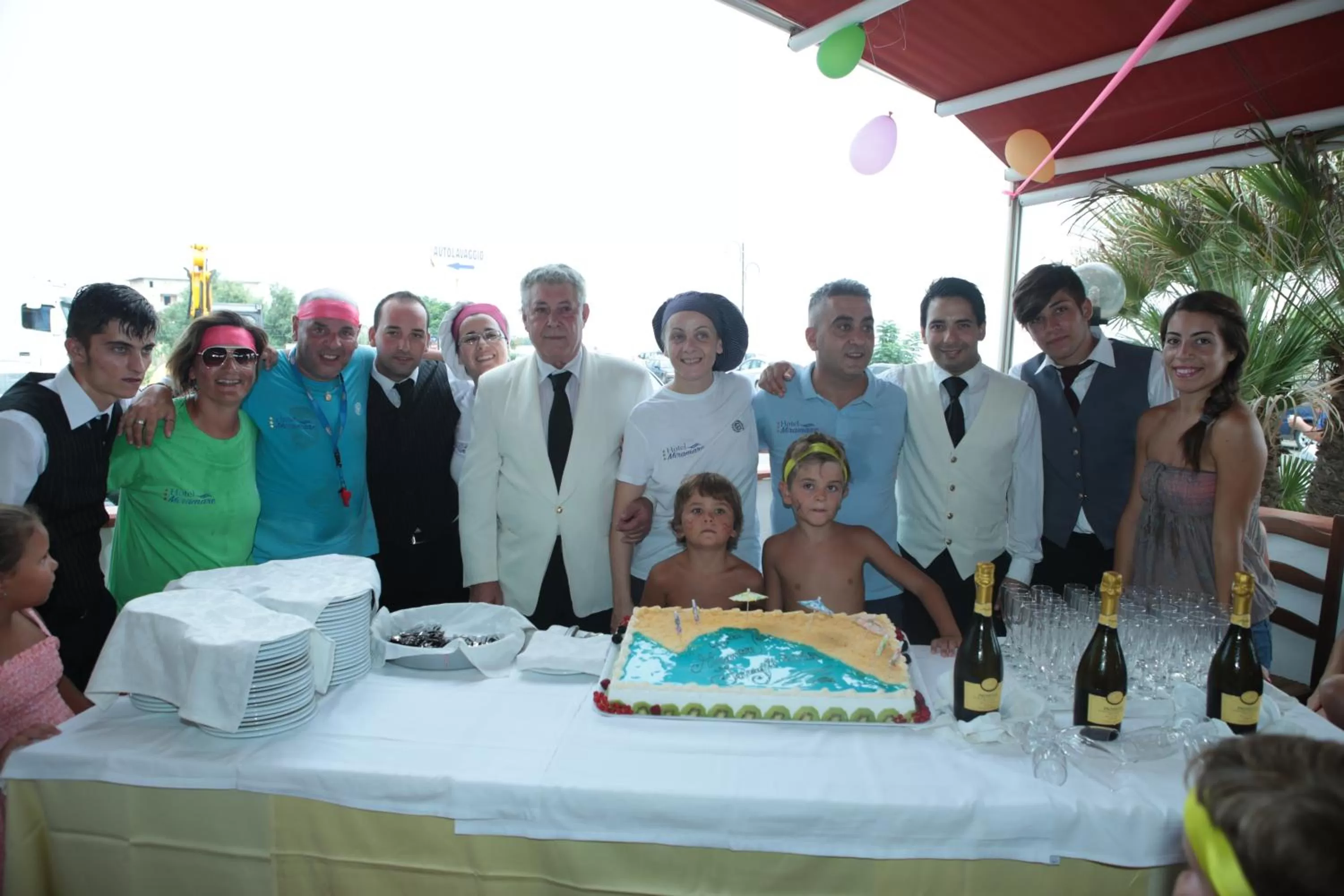 Staff in Hotel Miramare