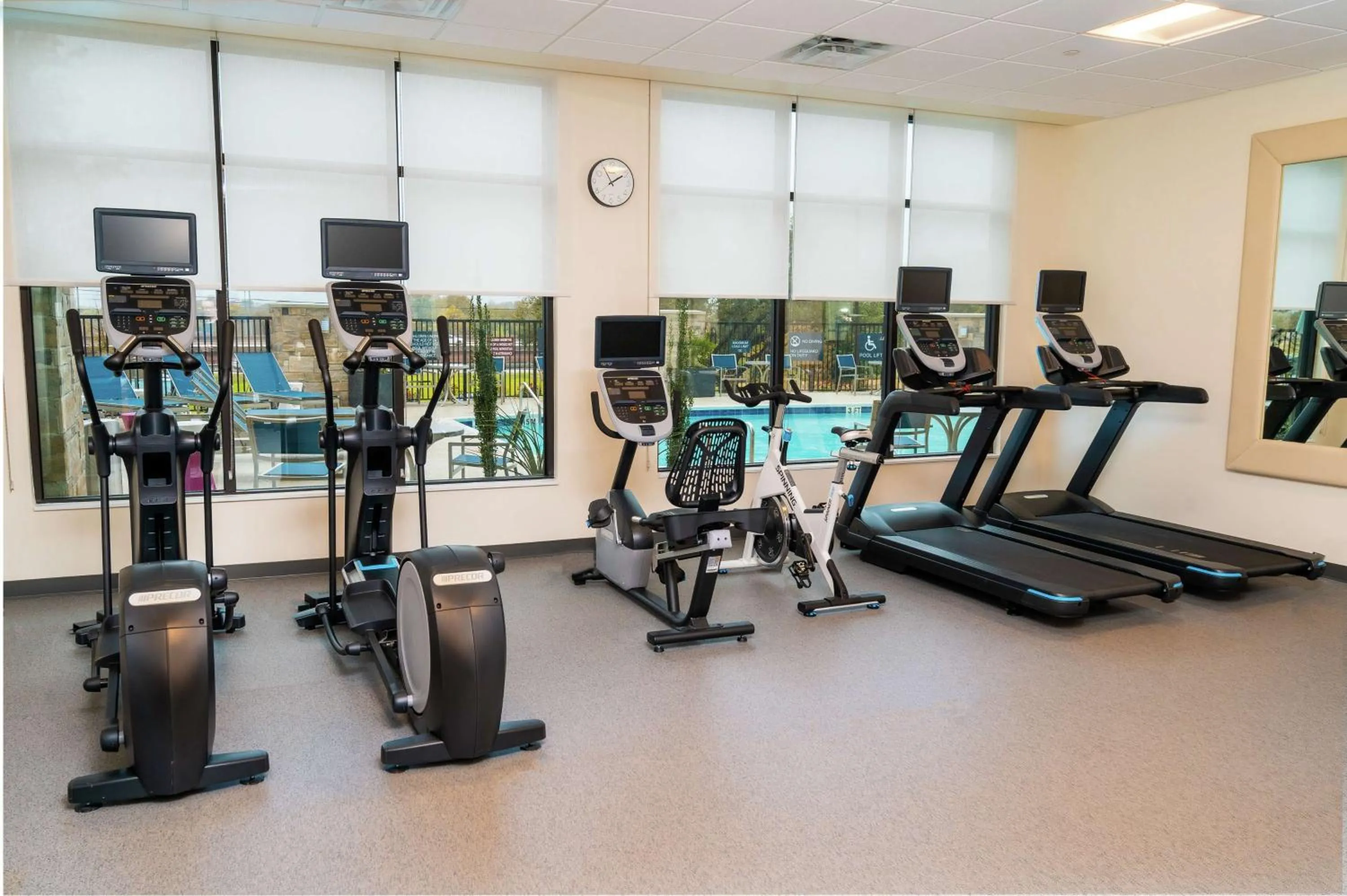 Fitness centre/facilities in Hilton Garden Inn Cedar Park Austin