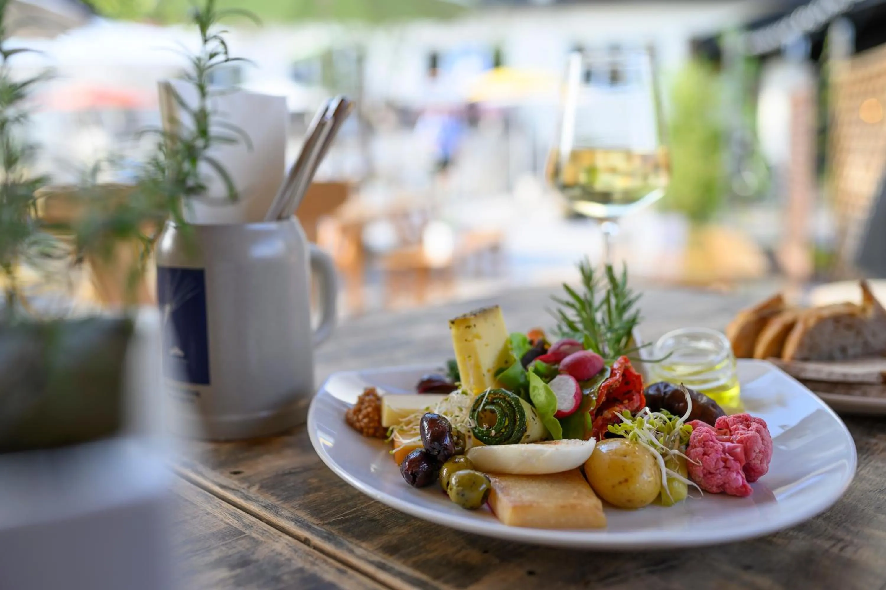 Restaurant/places to eat in Biohotel Garmischer Hof