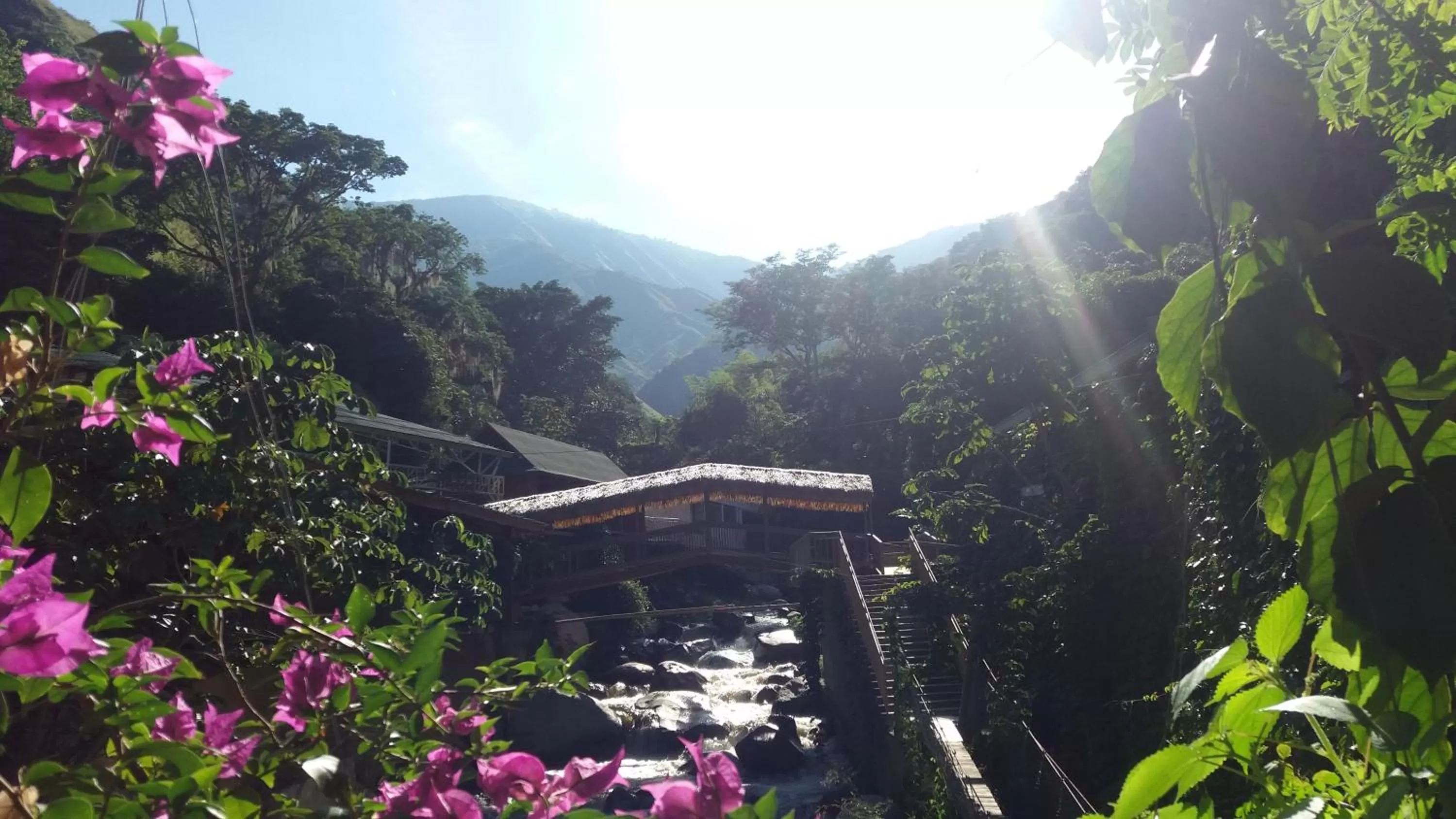 Natural landscape in Rio Escondido