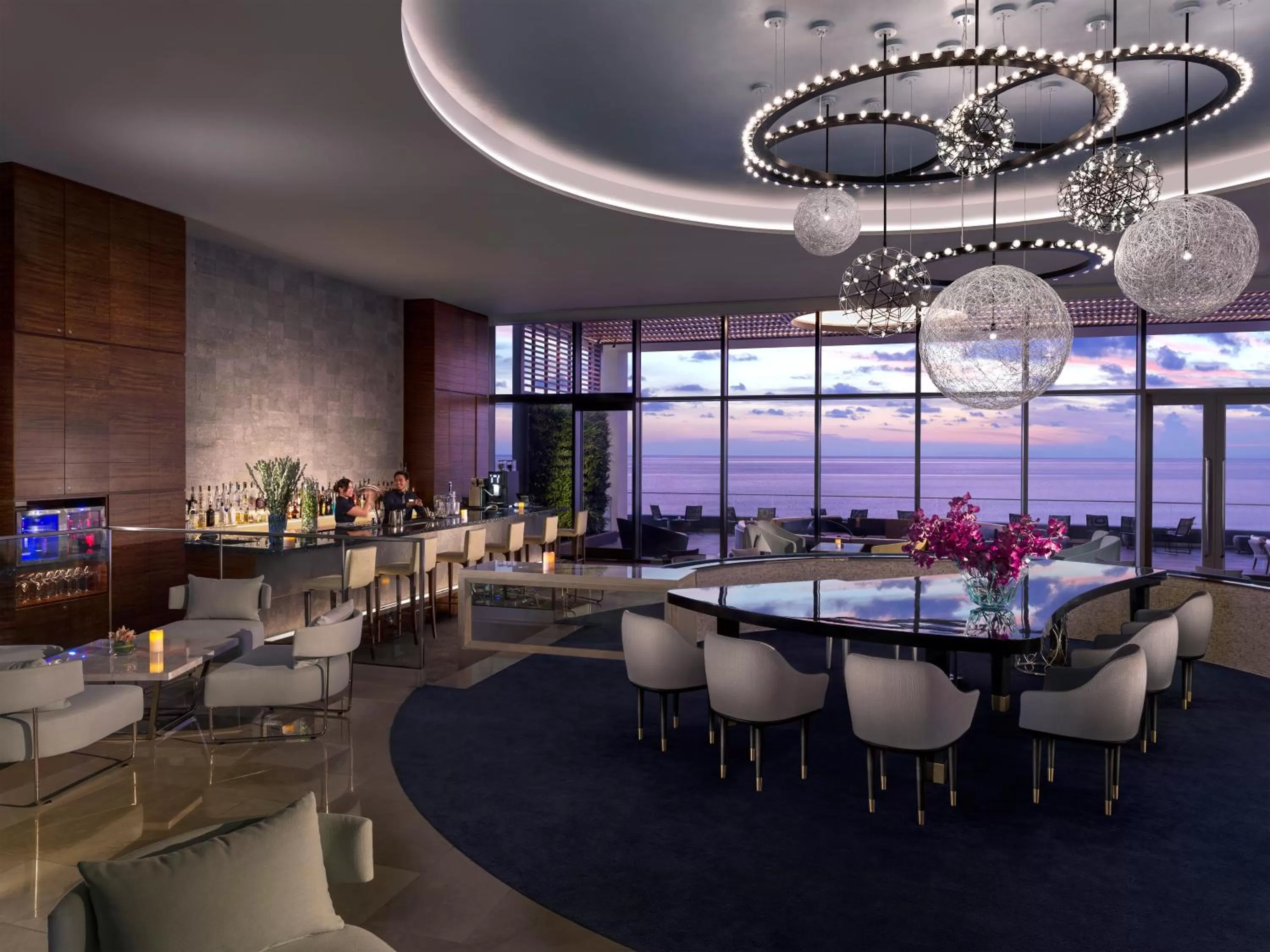 Lounge or bar in Dusit Thani Guam Resort