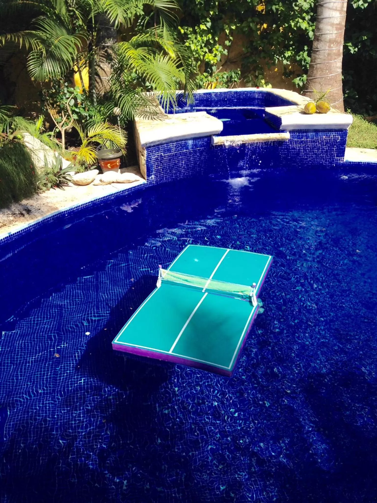 Swimming pool in Hacienda Boutique B&B and Spa Solo Adultos