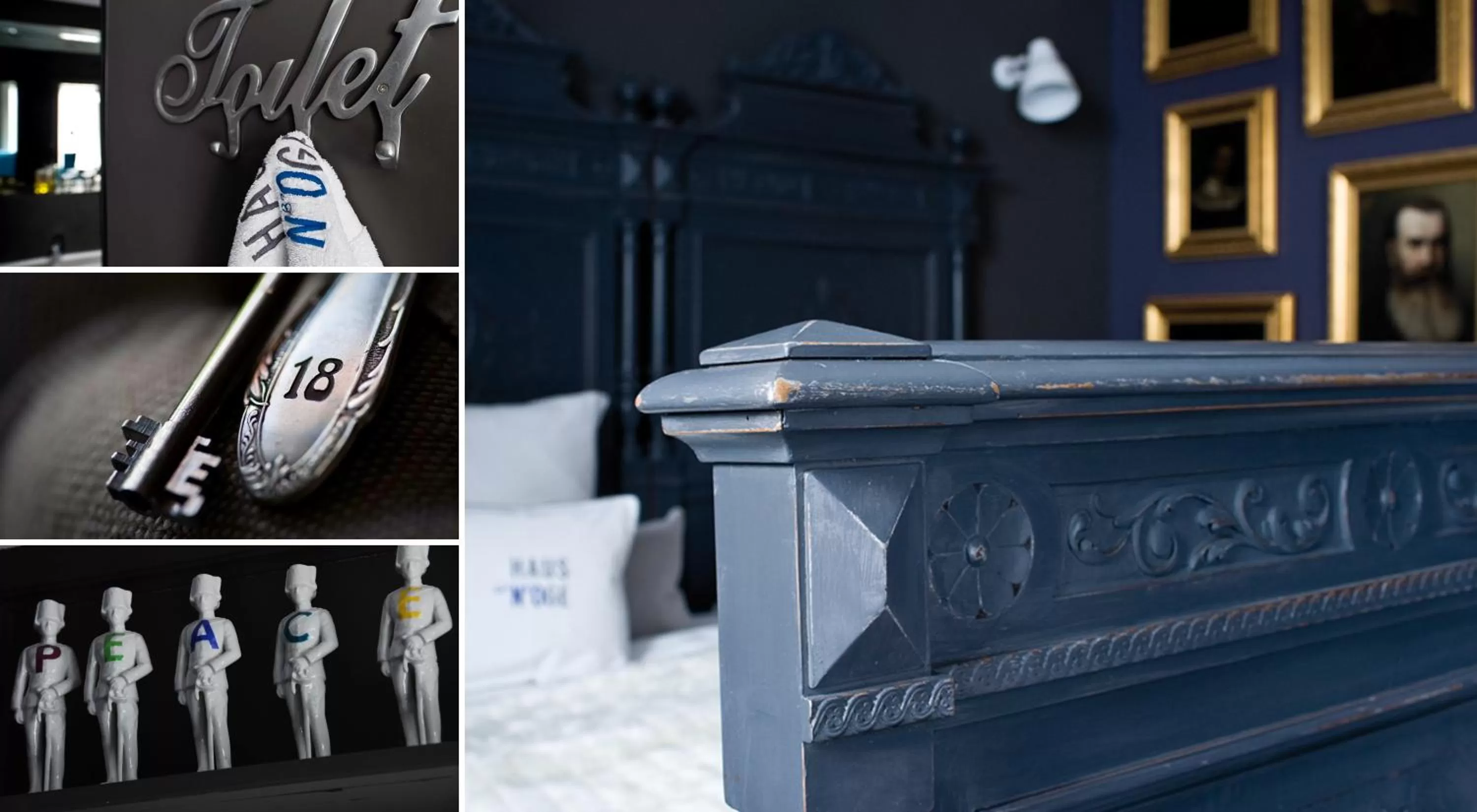 Decorative detail in Boutique Hotel Haus Noge