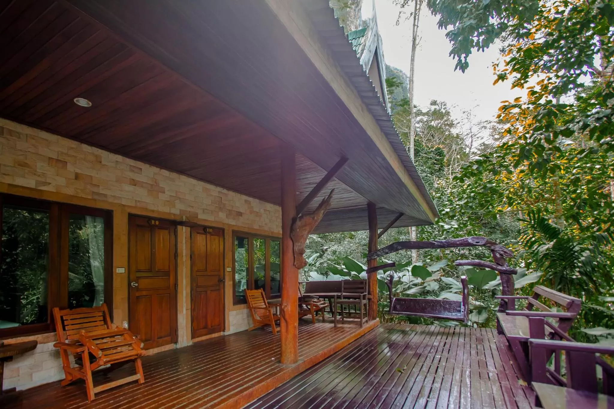 Balcony/Terrace in The Vatika Resort and Spa