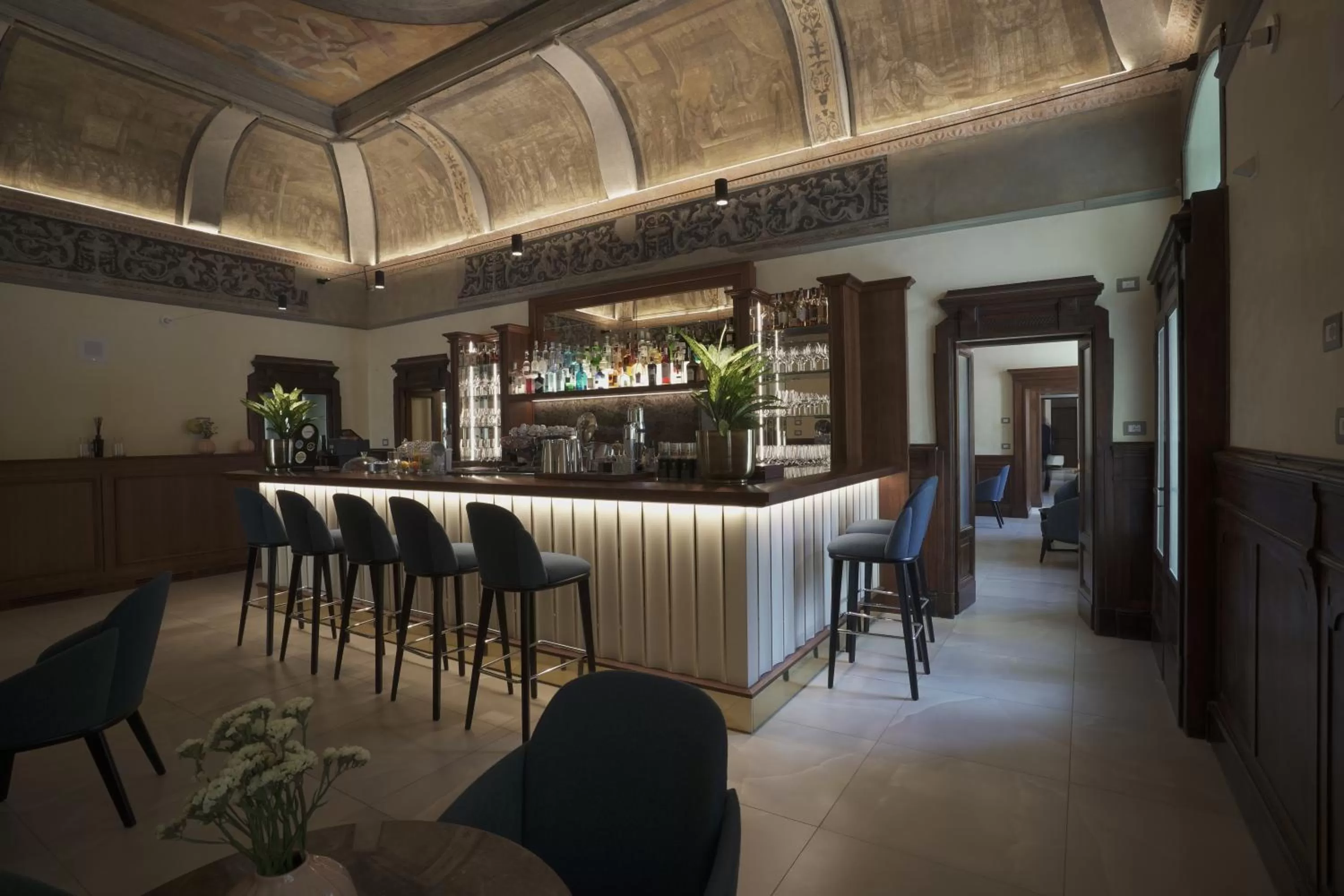 Lounge or bar in Palazzo Santo Spirito