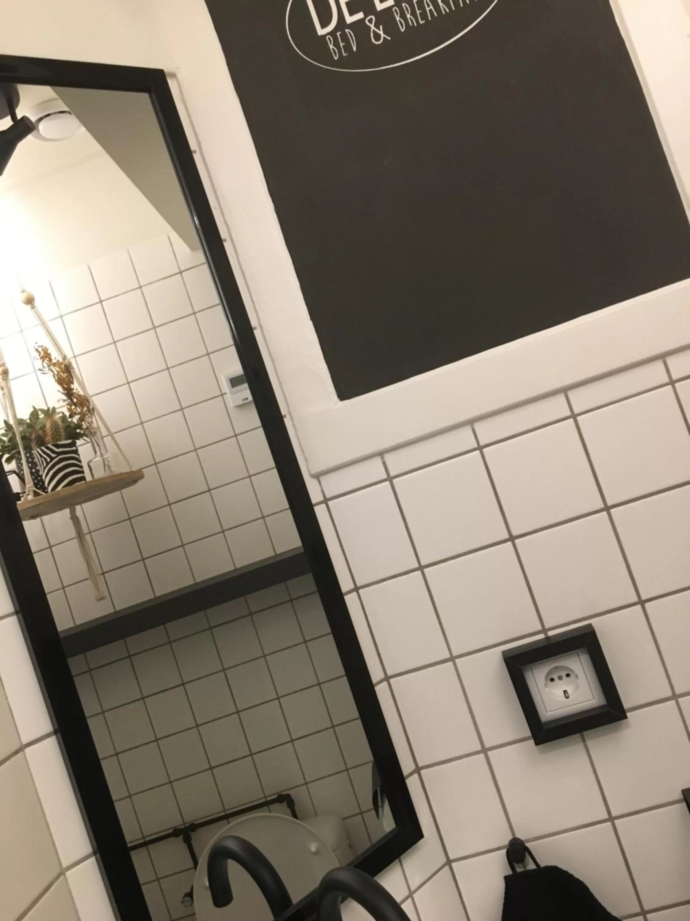 Shower in B&B de Loeff