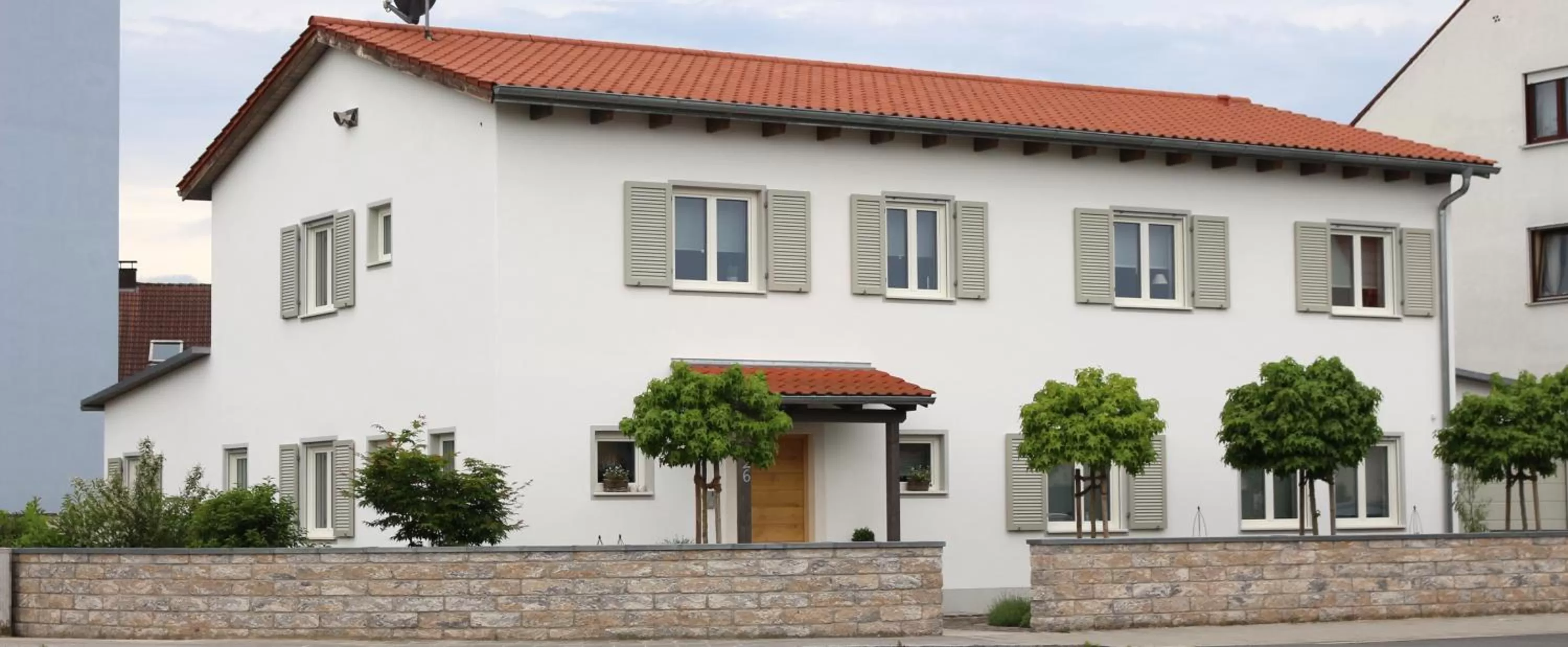 Property building in Das Kornburg-Quartier