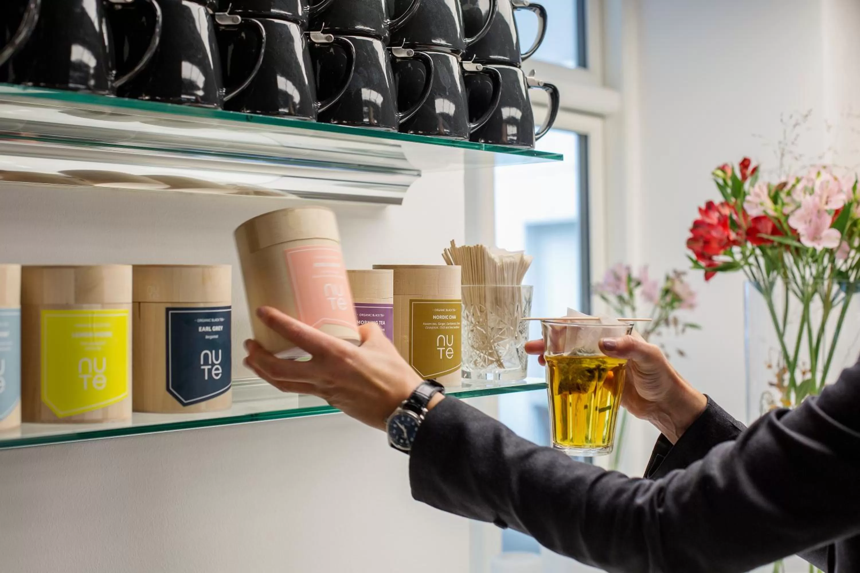 Buffet breakfast in Absalon Hotel